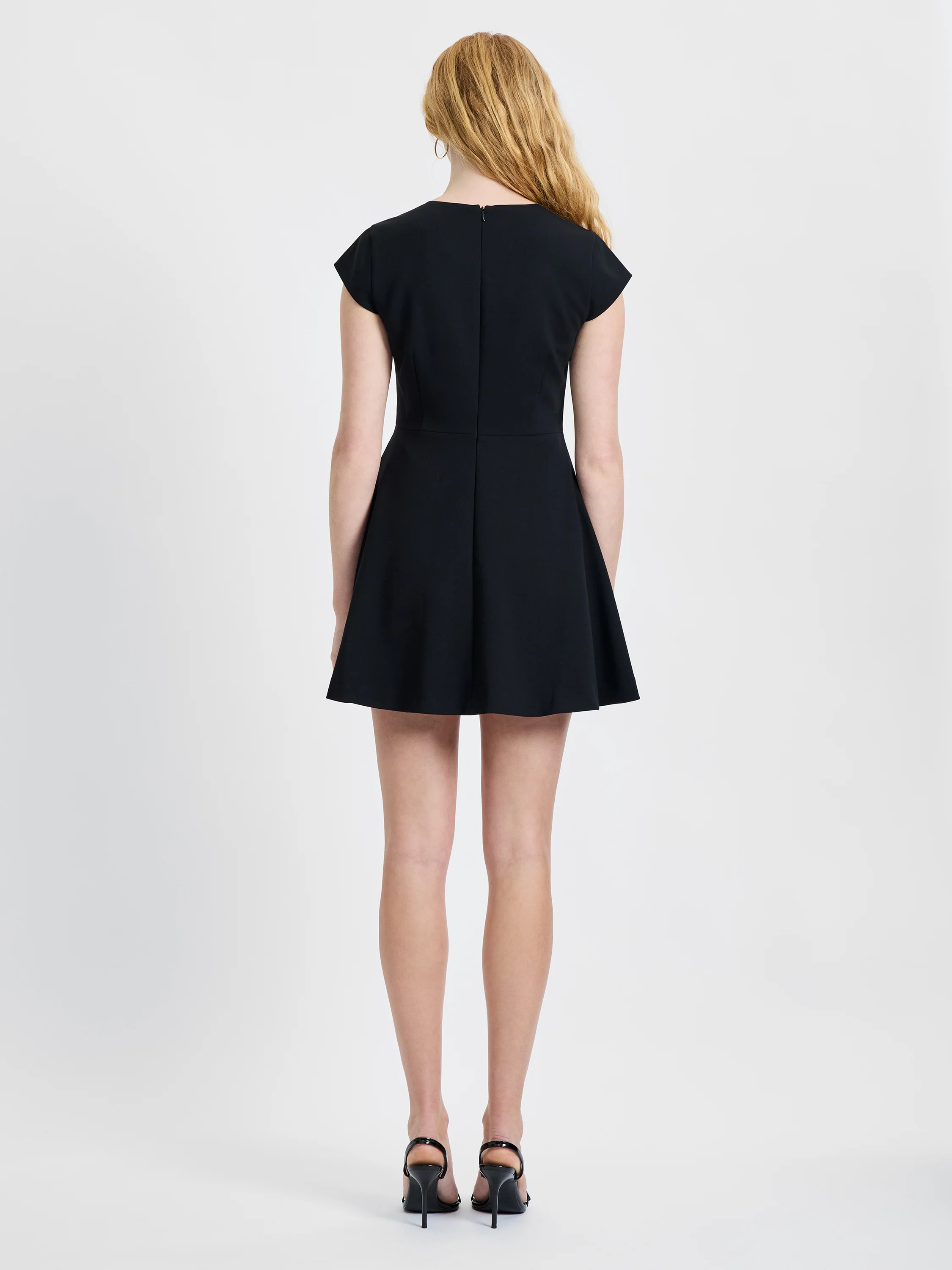 WHISPER CAP SLEEVE MINI DRESS - Image 3
