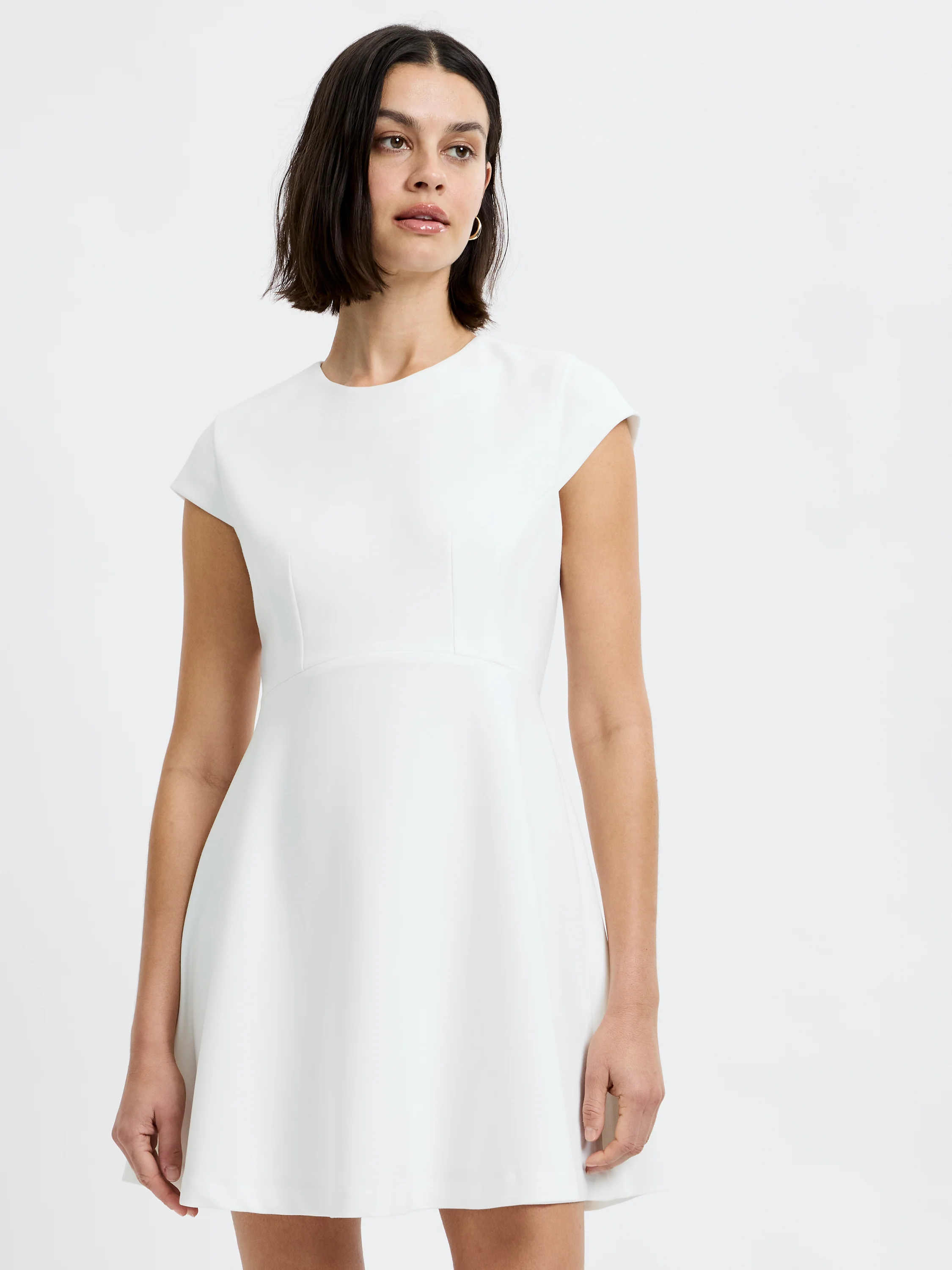 WHISPER CAP SLEEVE MINI DRESS - Image 2