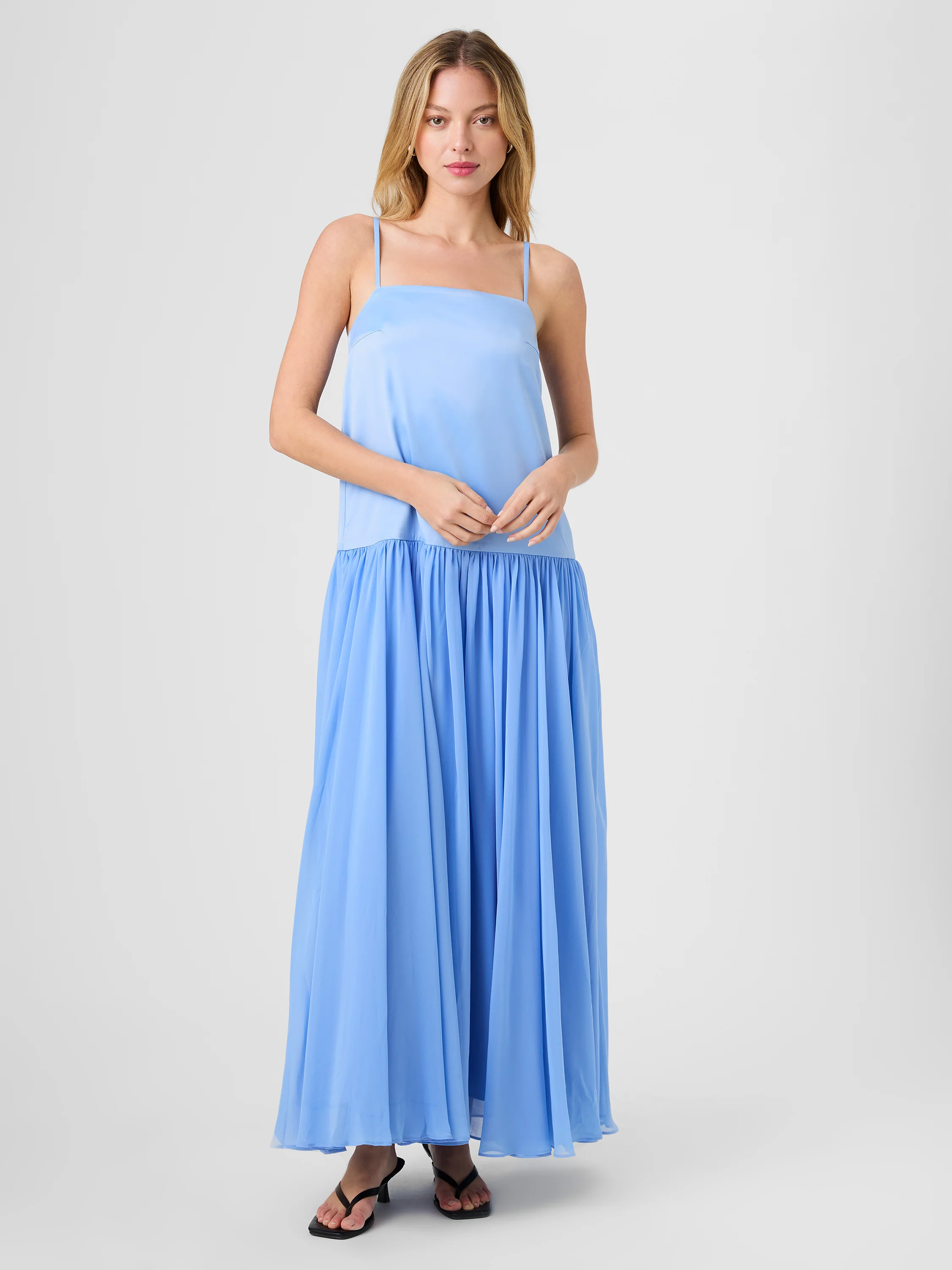 MARINA SILKY MAXI DRESS - Image 2