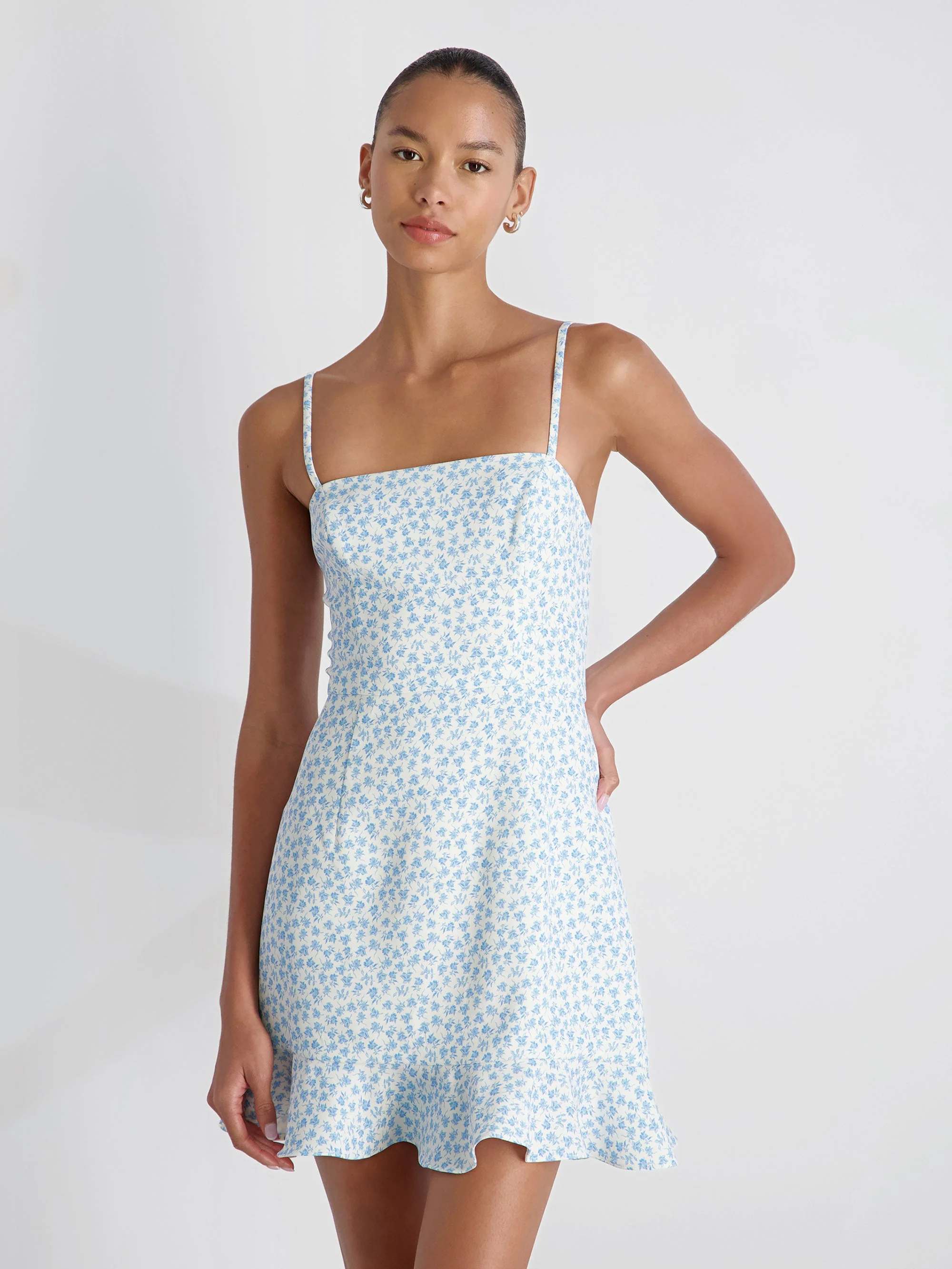 WHISPER STACEY FLEUR FRILL HEM DRESS - Image 2