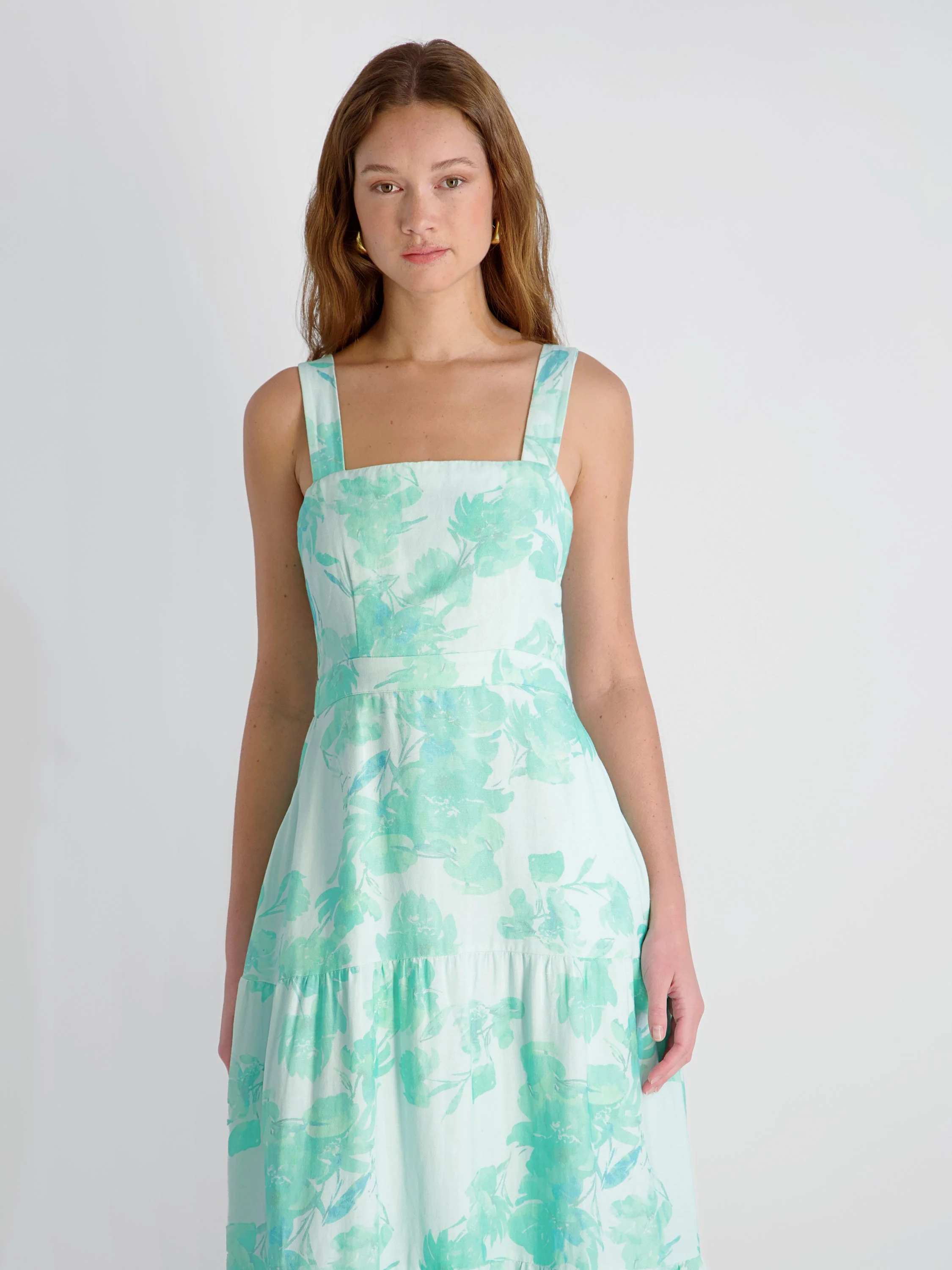 COOPER LINEN SOPHIE FLEUR MAXI DRESS - Image 2