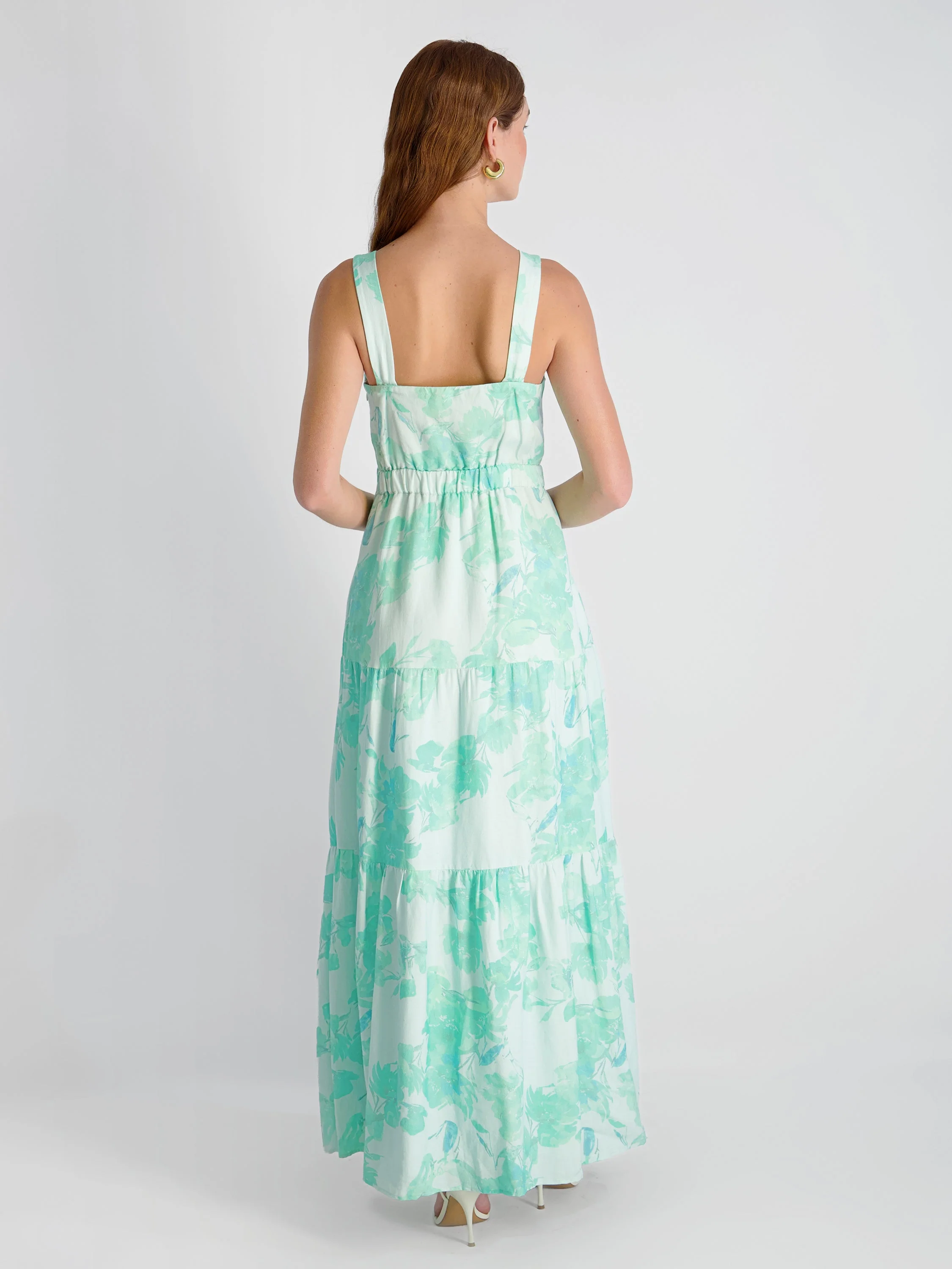 COOPER LINEN SOPHIE FLEUR MAXI DRESS - Image 3