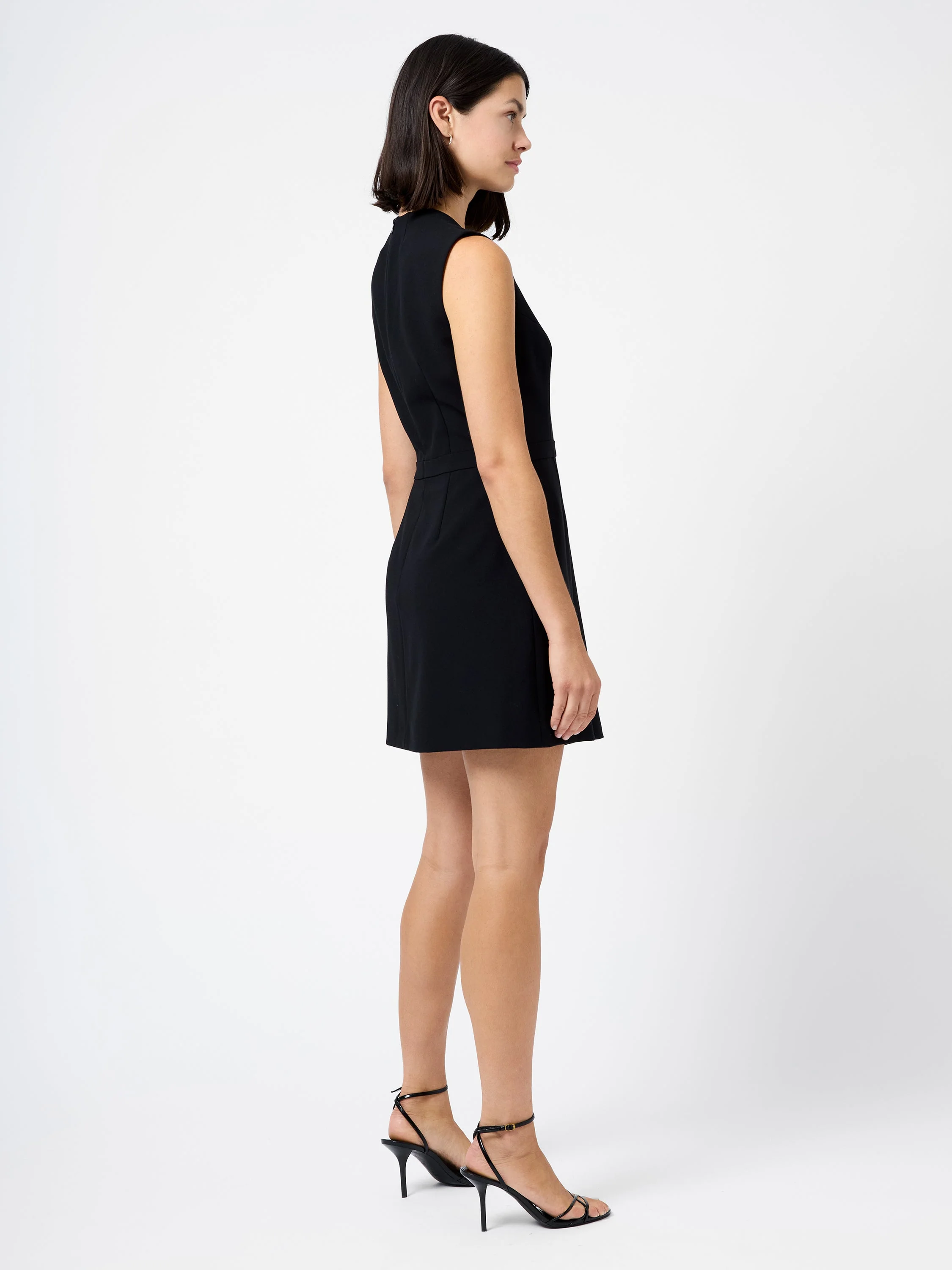 WHISPER ENVELOPE SKIRT MINI DRESS - Image 4