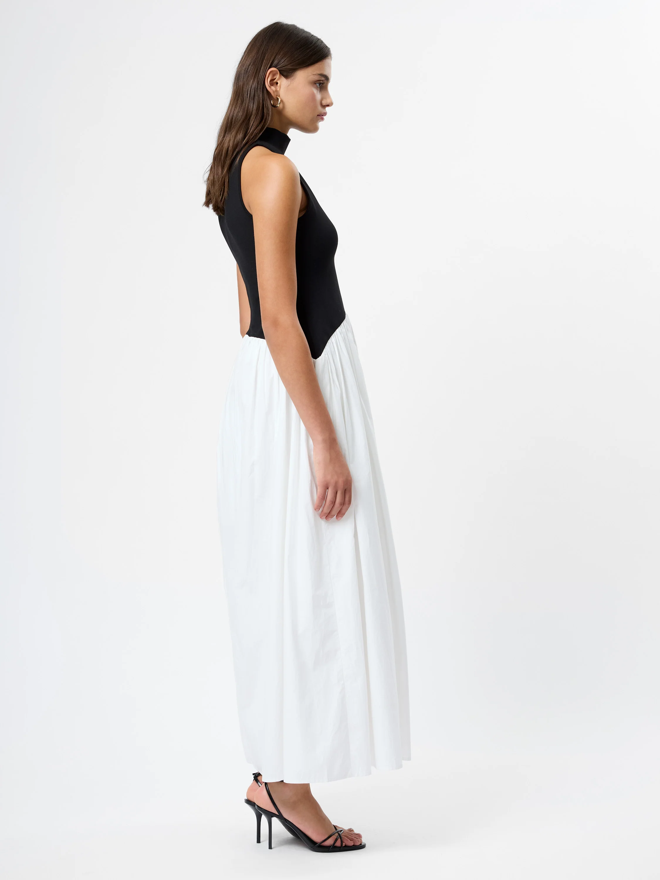 PONTE COMBO MAXI DRESS - Image 4