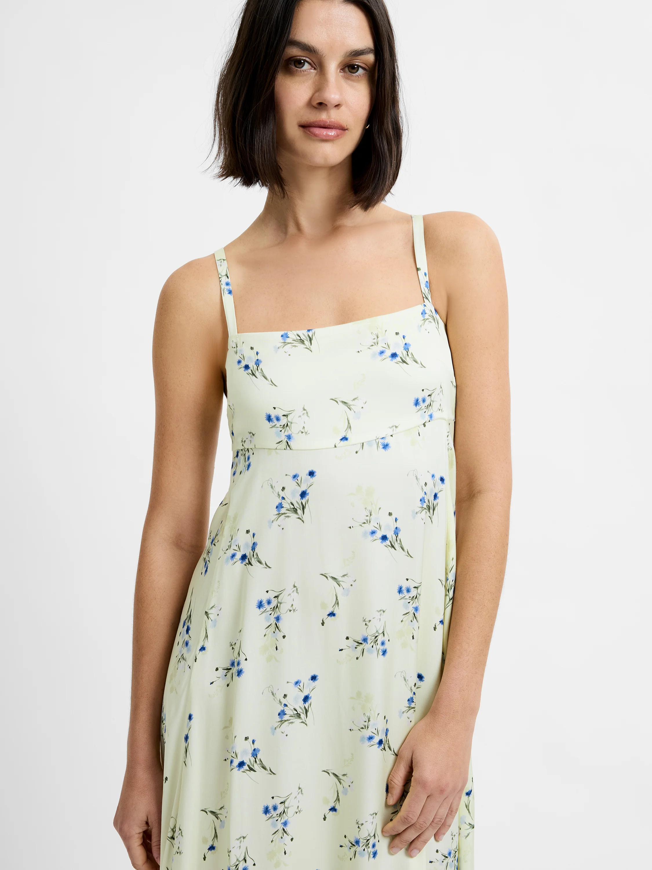 ENNIS SATIN HARPER FLEUR MAXI DRESS - Image 5