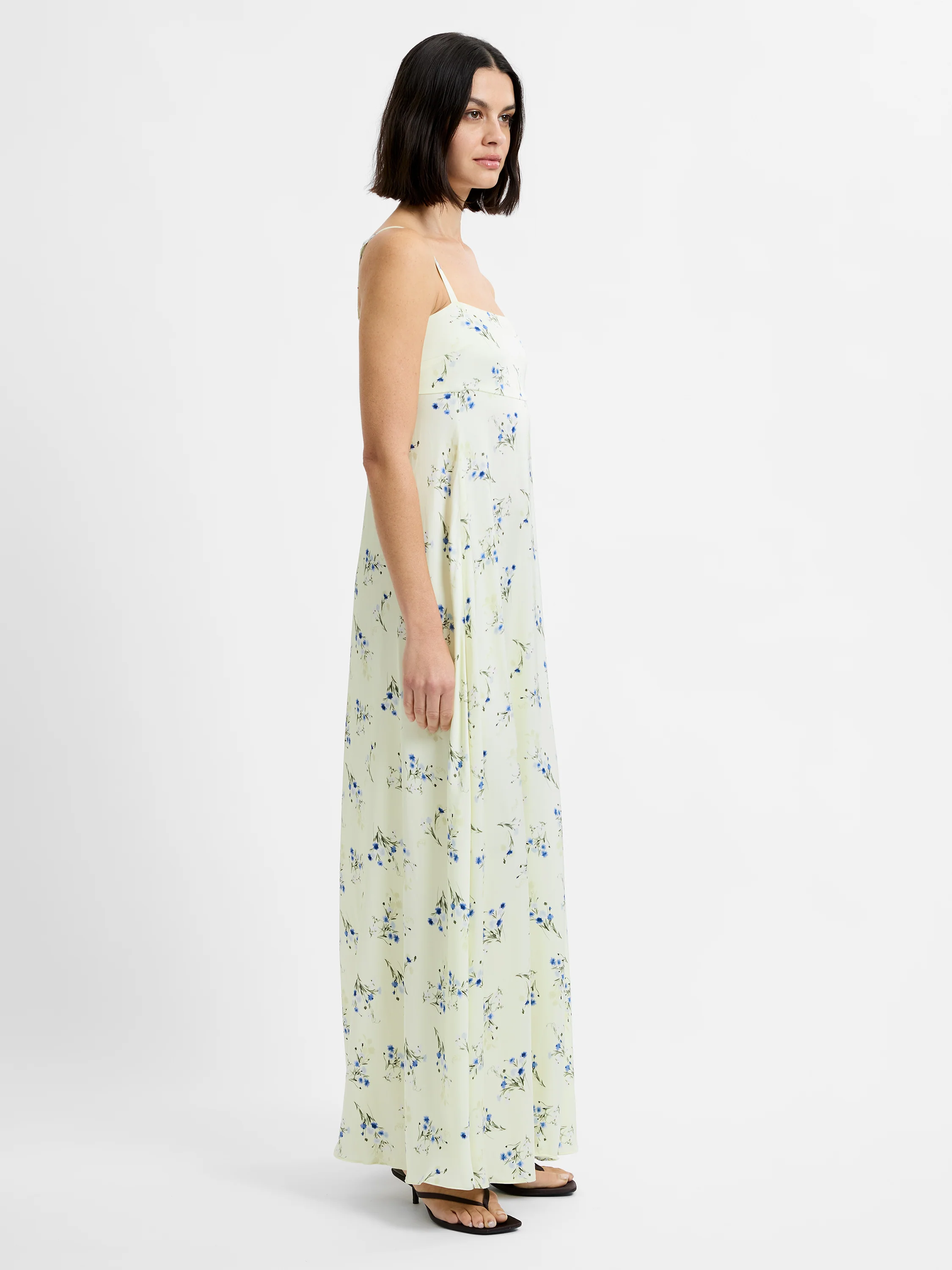 ENNIS SATIN HARPER FLEUR MAXI DRESS - Image 6