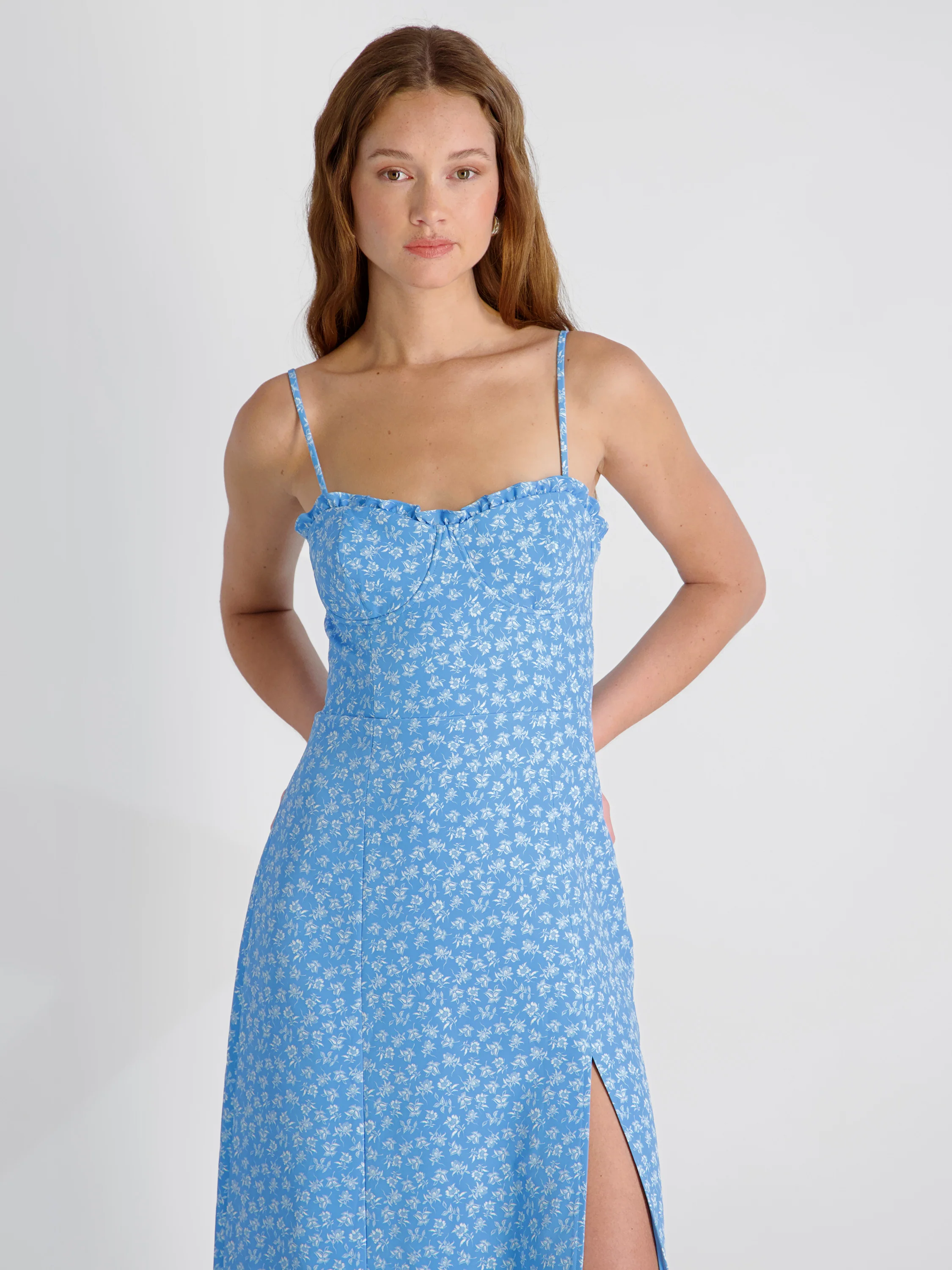 STACEY FLEUR ECHO CREPE STRAPPY DRESS - Image 2