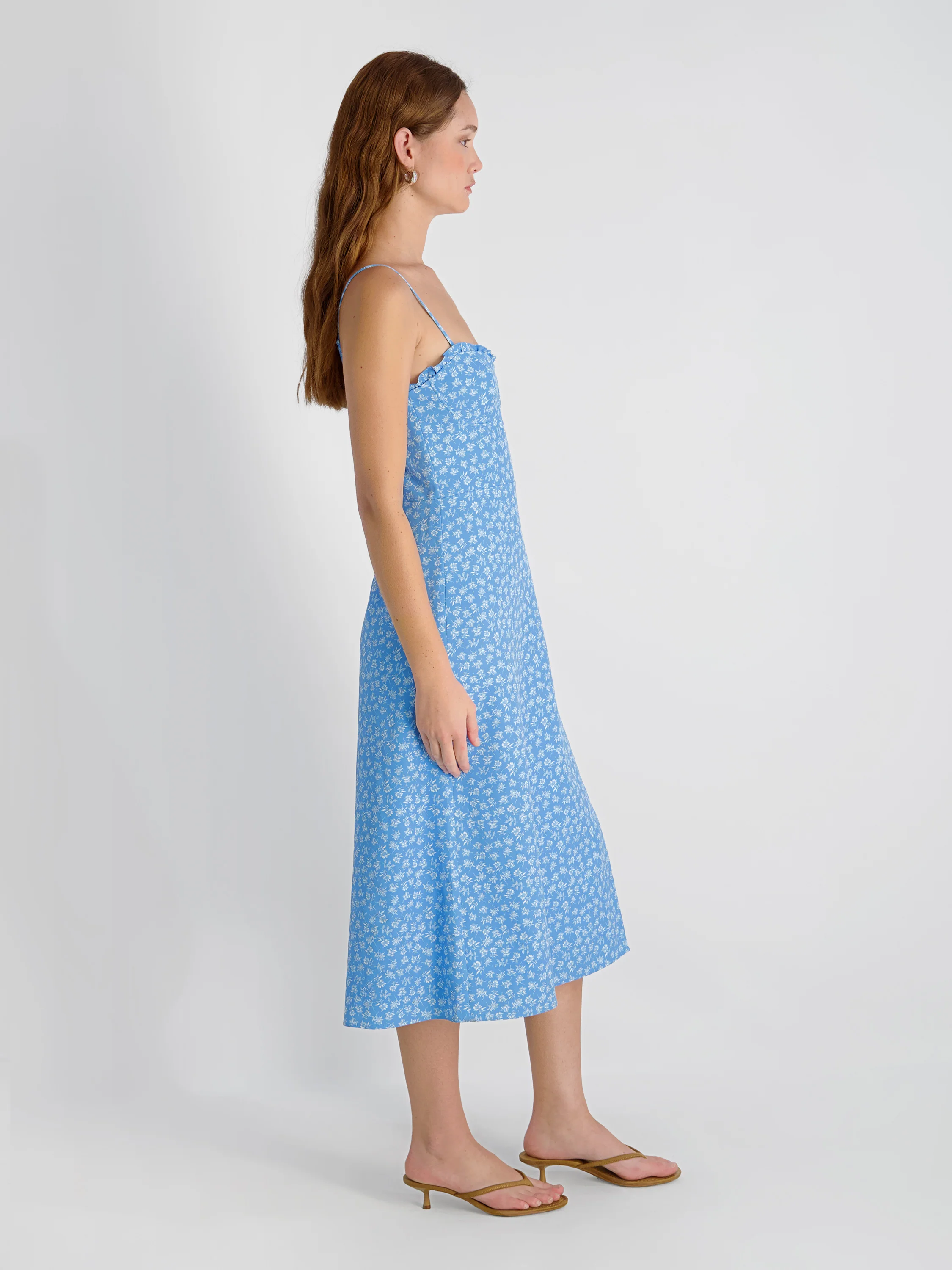 STACEY FLEUR ECHO CREPE STRAPPY DRESS - Image 4