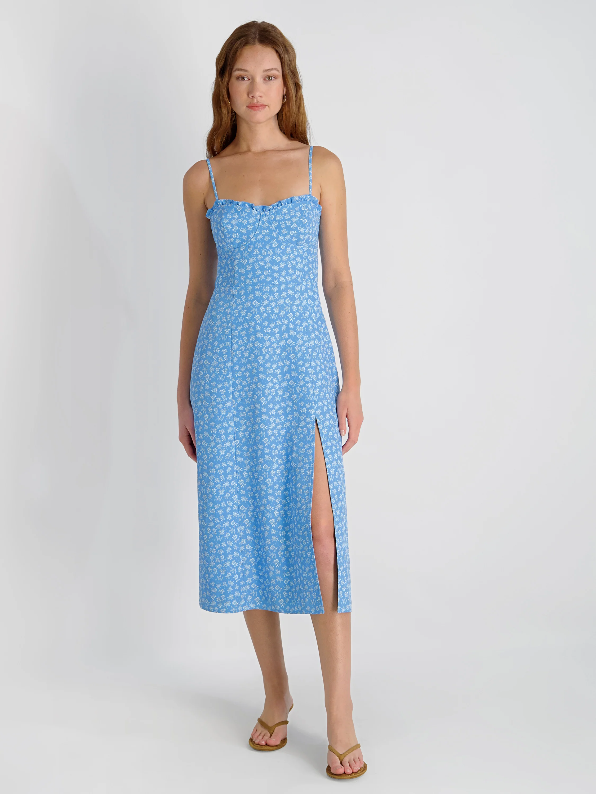 STACEY FLEUR ECHO CREPE STRAPPY DRESS - Image 5
