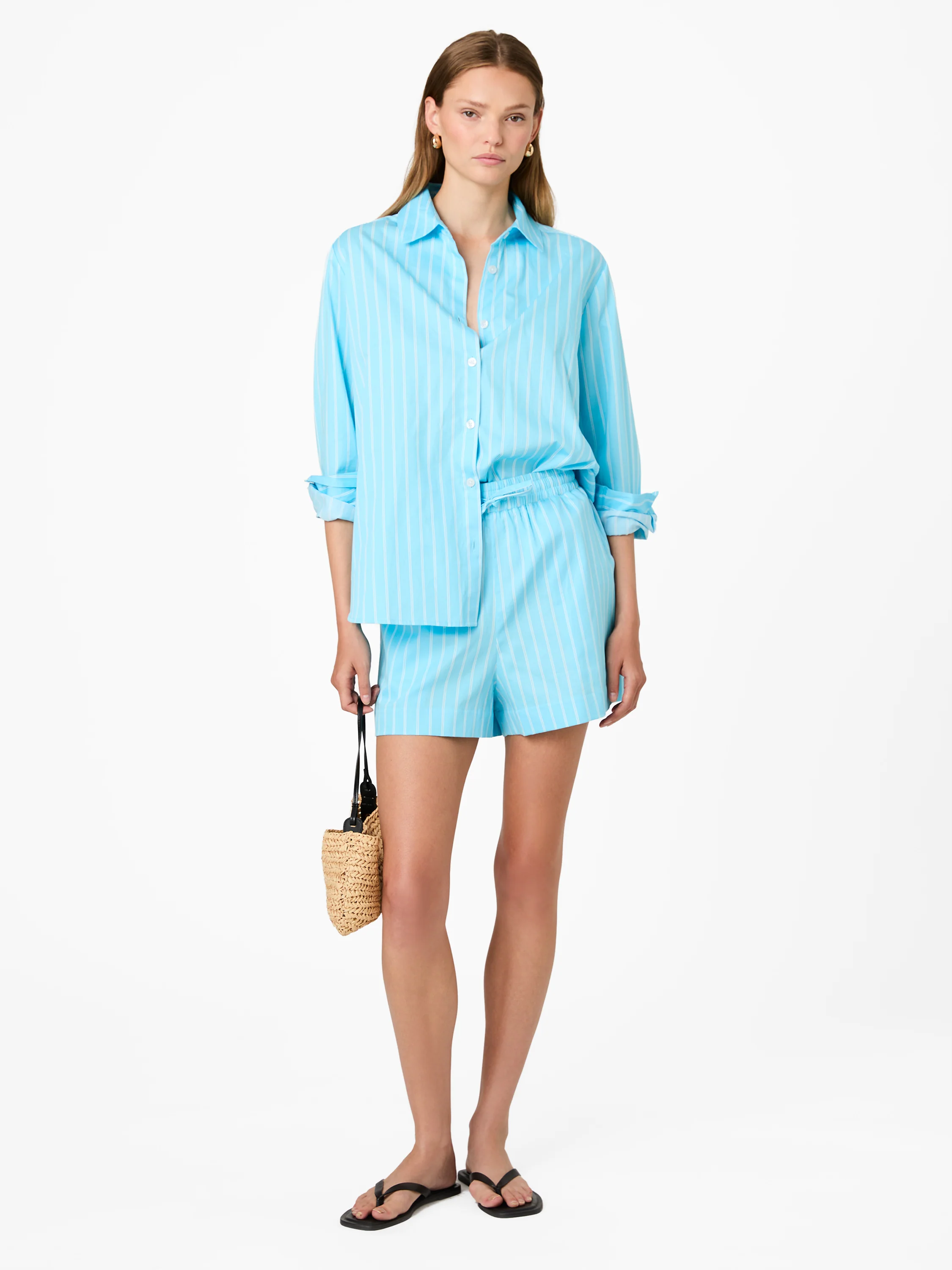 ALEXIS POPLIN STRIPE SHIRT - Image 2
