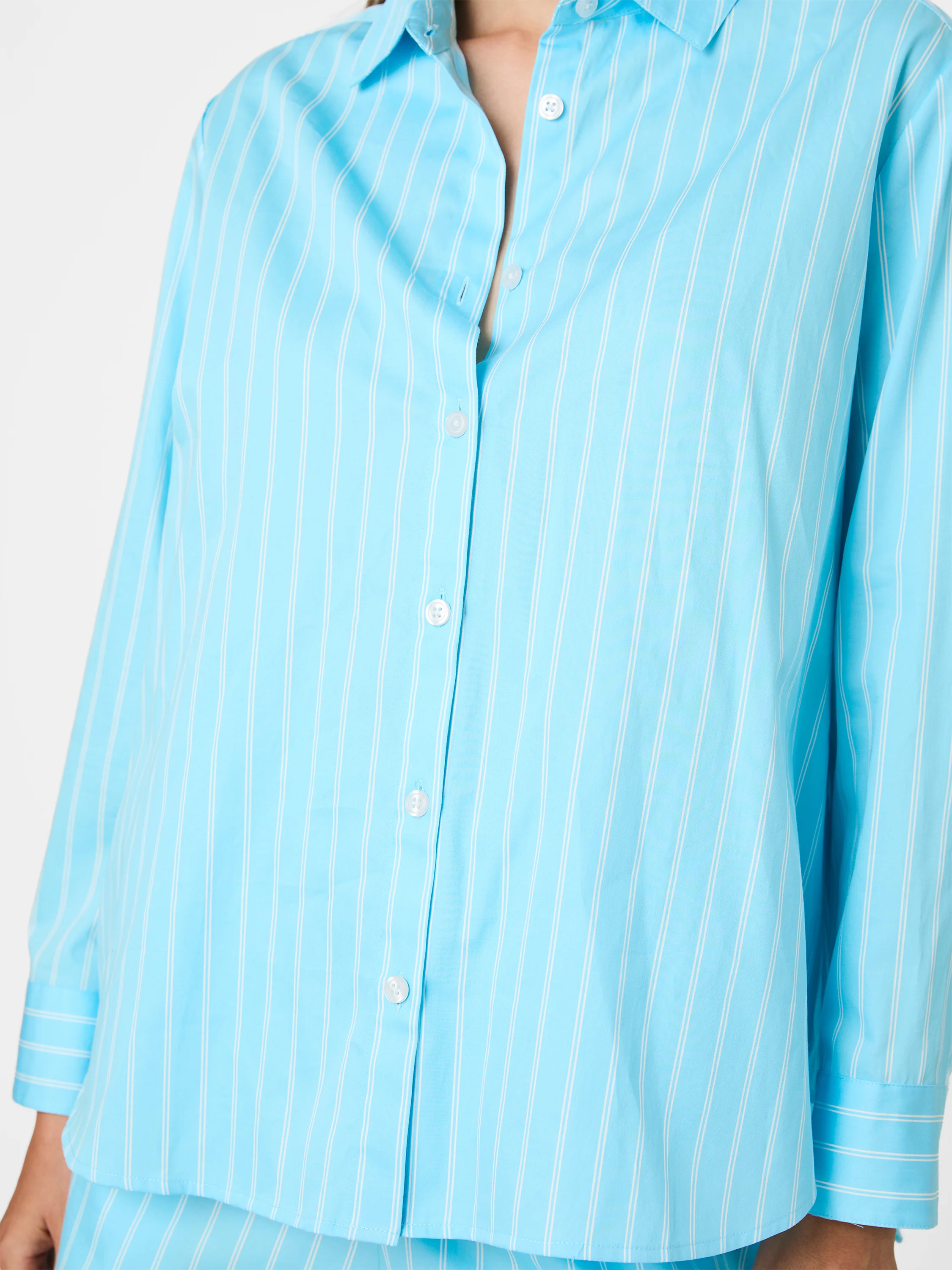 ALEXIS POPLIN STRIPE SHIRT - Image 4
