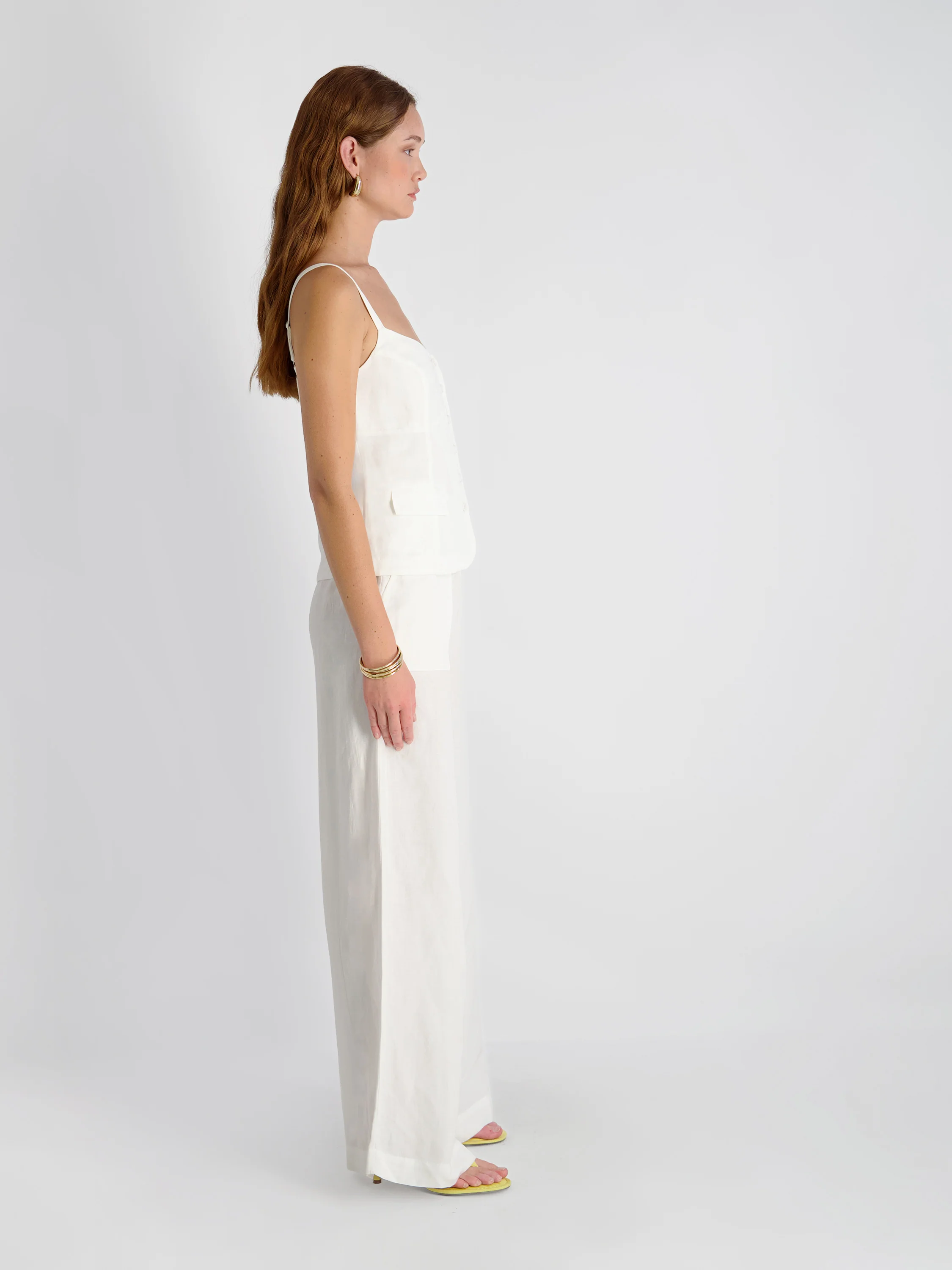 COOPER LINEN TAILORED CAMI - Image 4