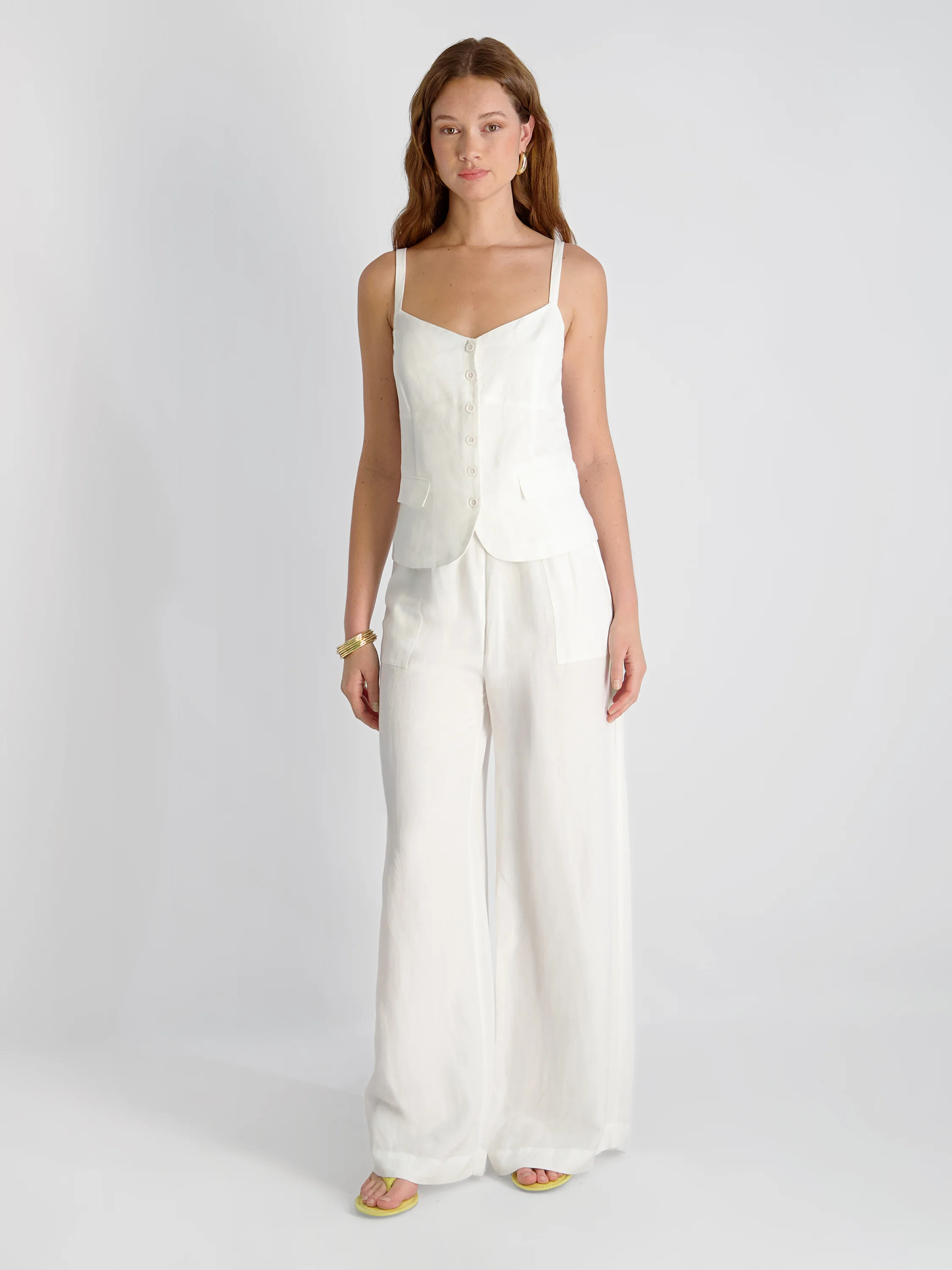 COOPER LINEN TAILORED CAMI - Image 5