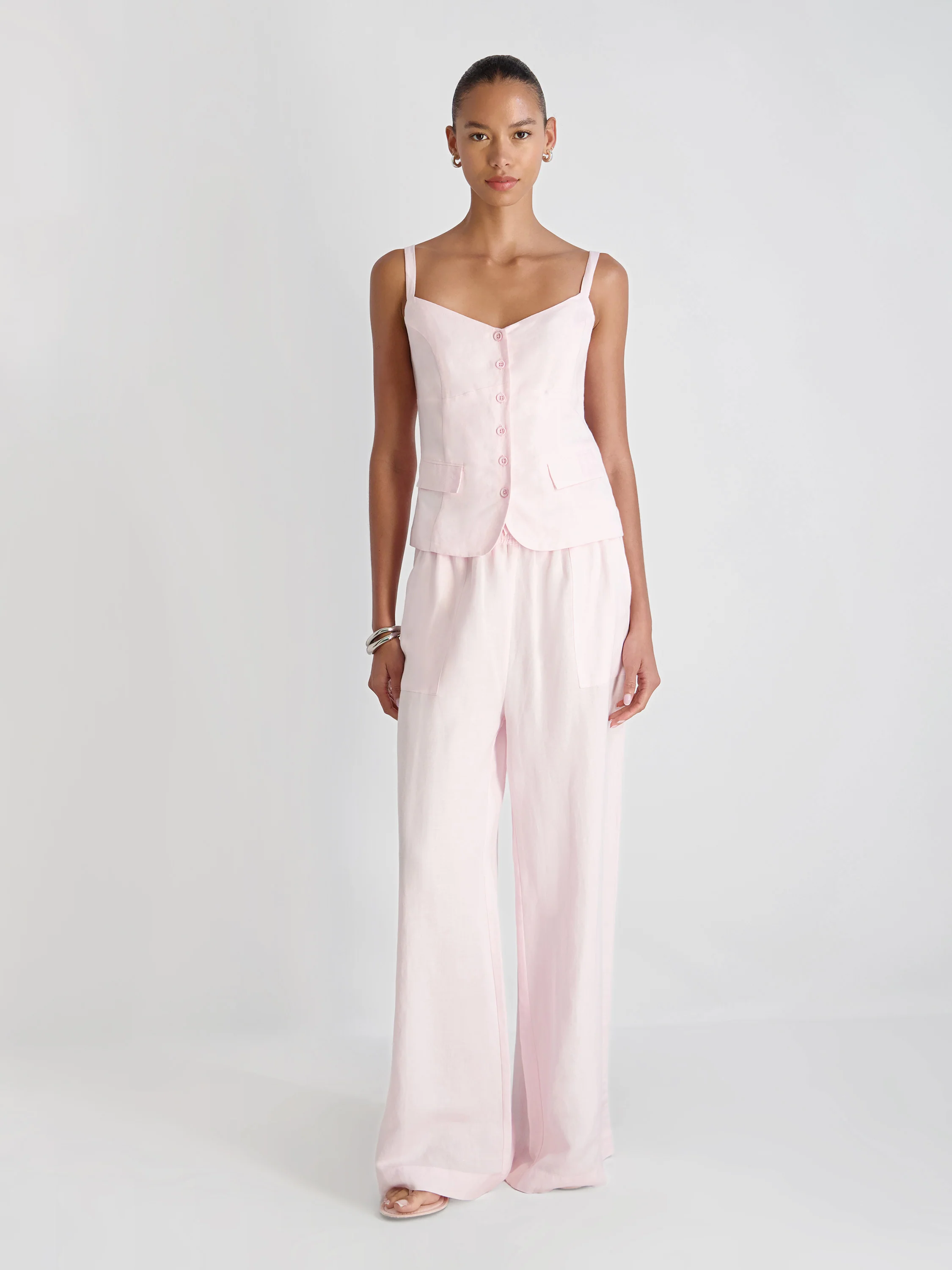 COOPER LINEN TAILORED CAMI - Image 5
