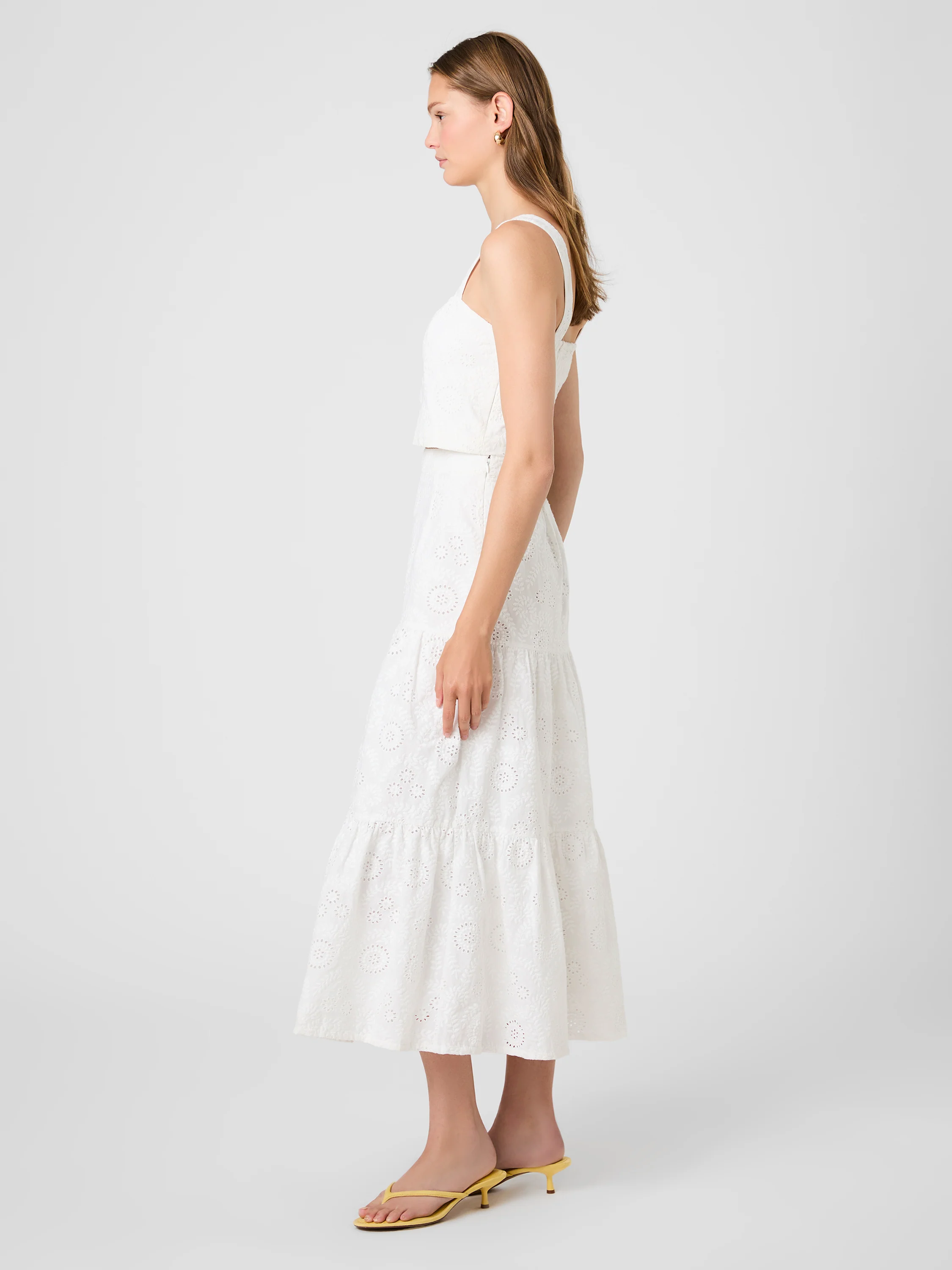 SVEA FLORAL EYELET TOP - Image 3