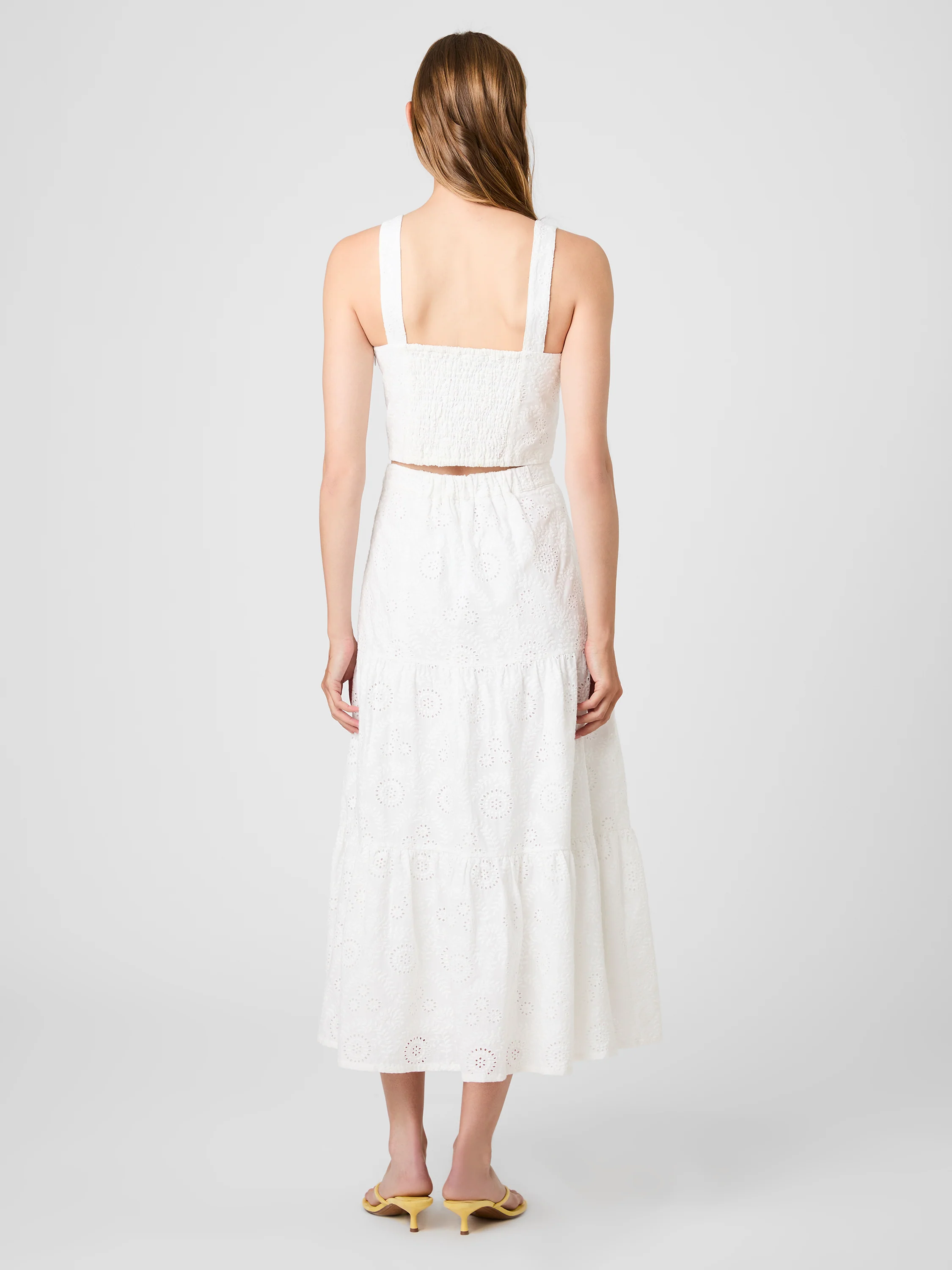 SVEA FLORAL EYELET TOP - Image 5