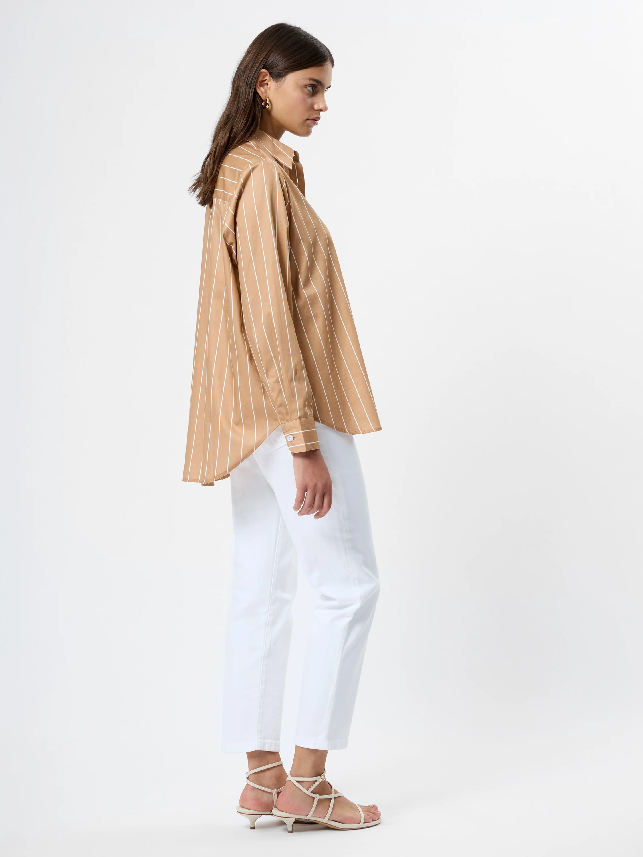 ALEXIS POPLIN FINE LINE SHIRT - Image 4