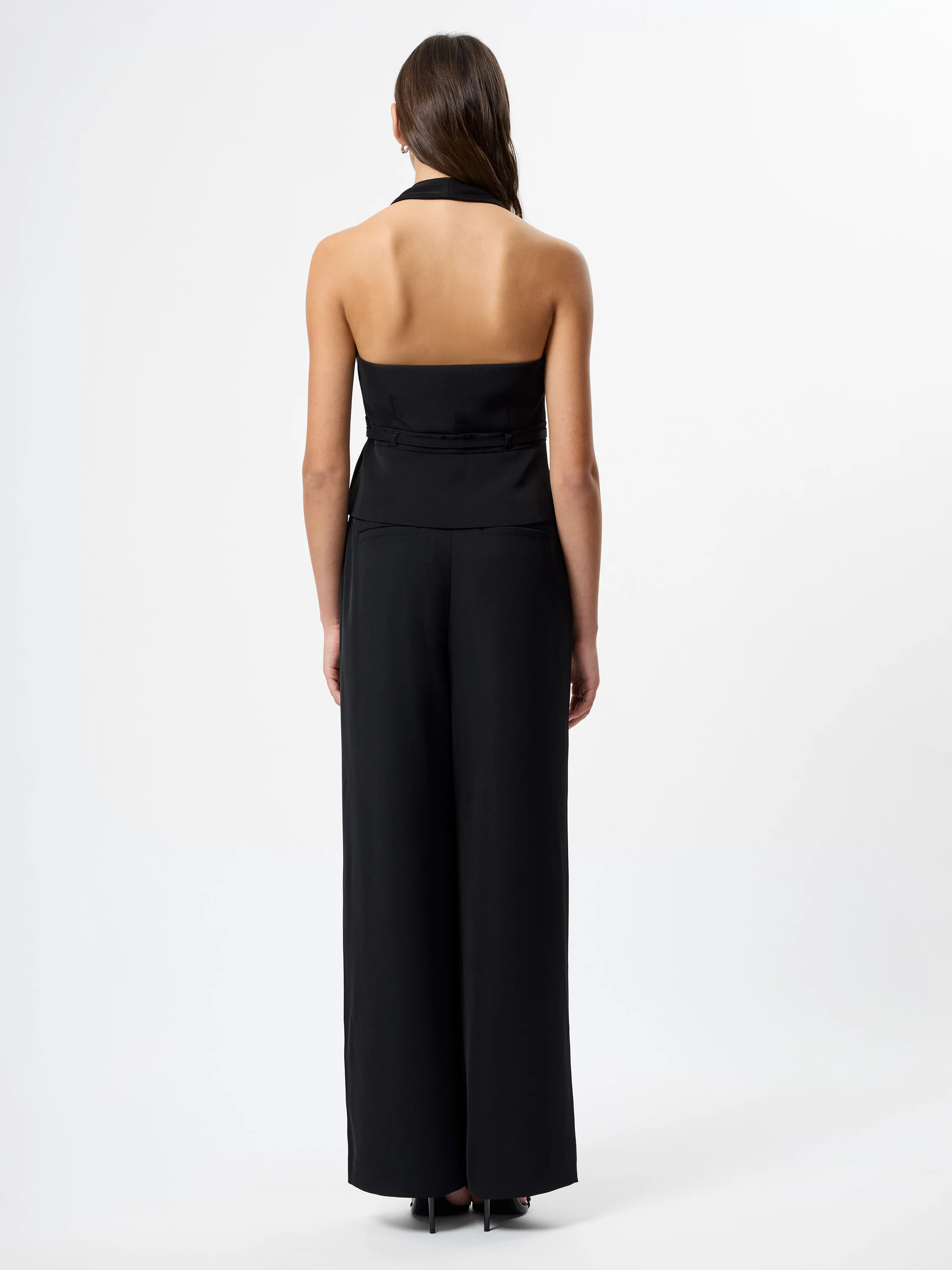 HARRY SUITING BELTED HALTER TOP - Image 3