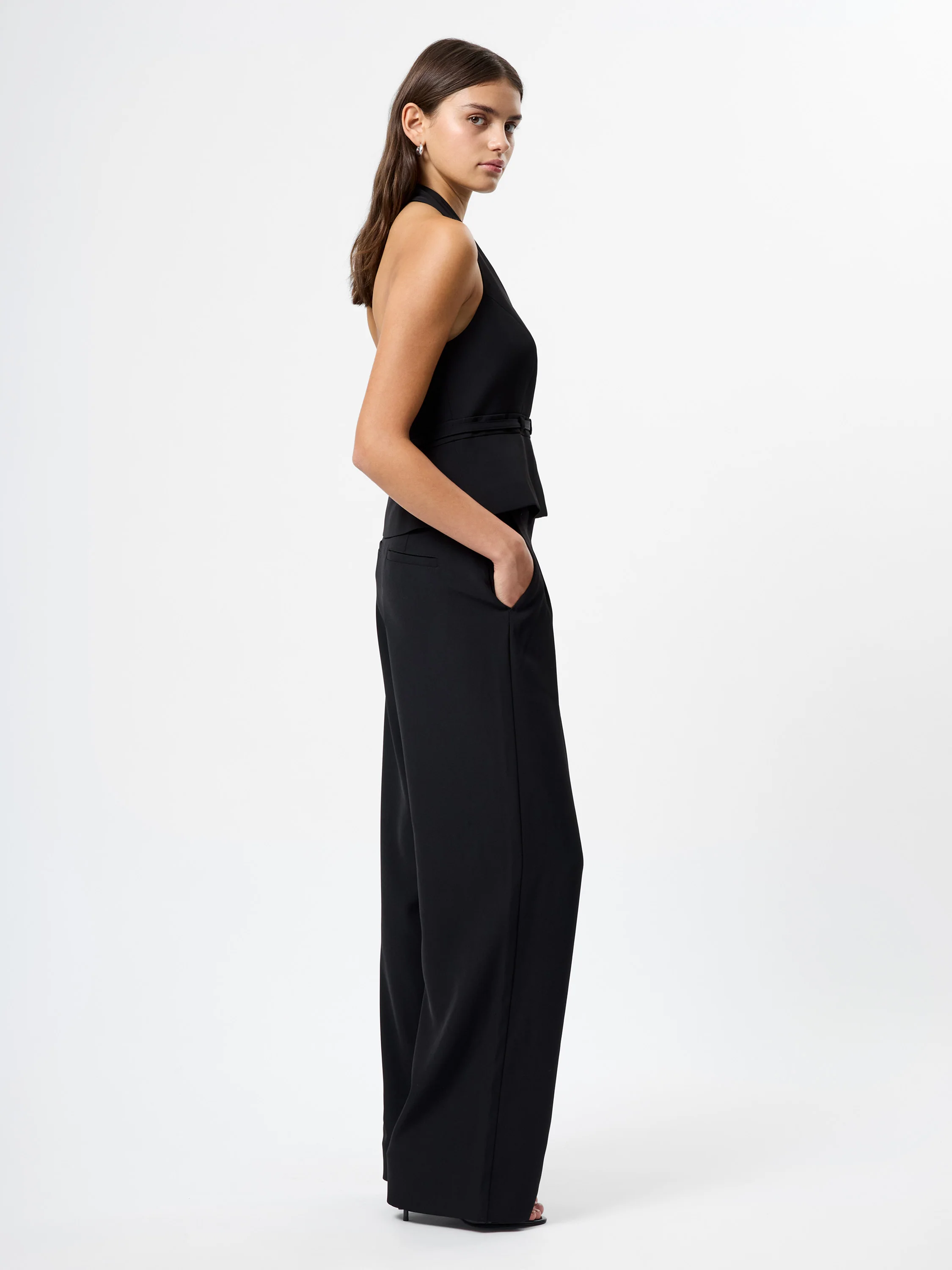 HARRY SUITING BELTED HALTER TOP - Image 5