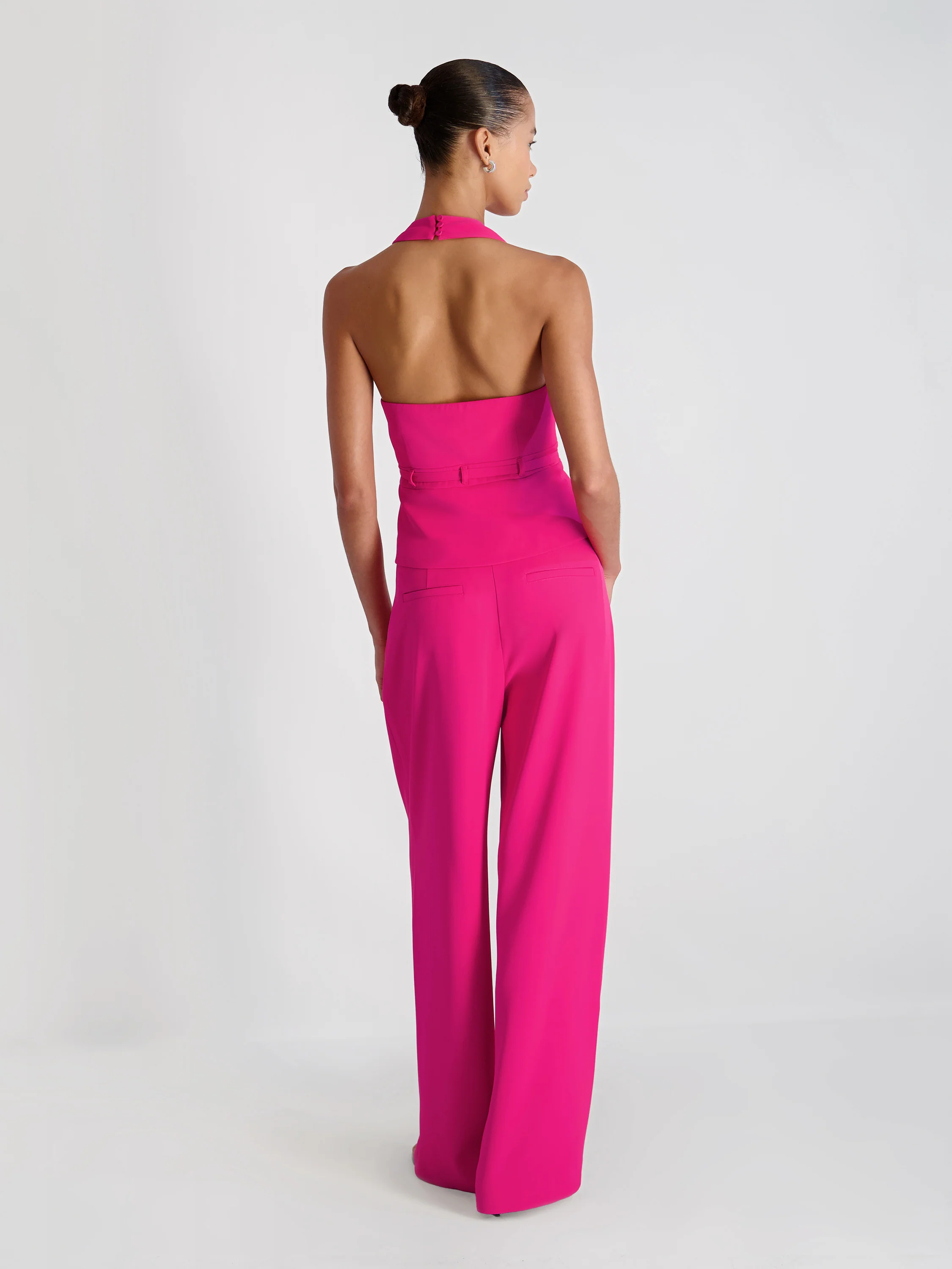 HARRY SUITING BELTED HALTER TOP - Image 3