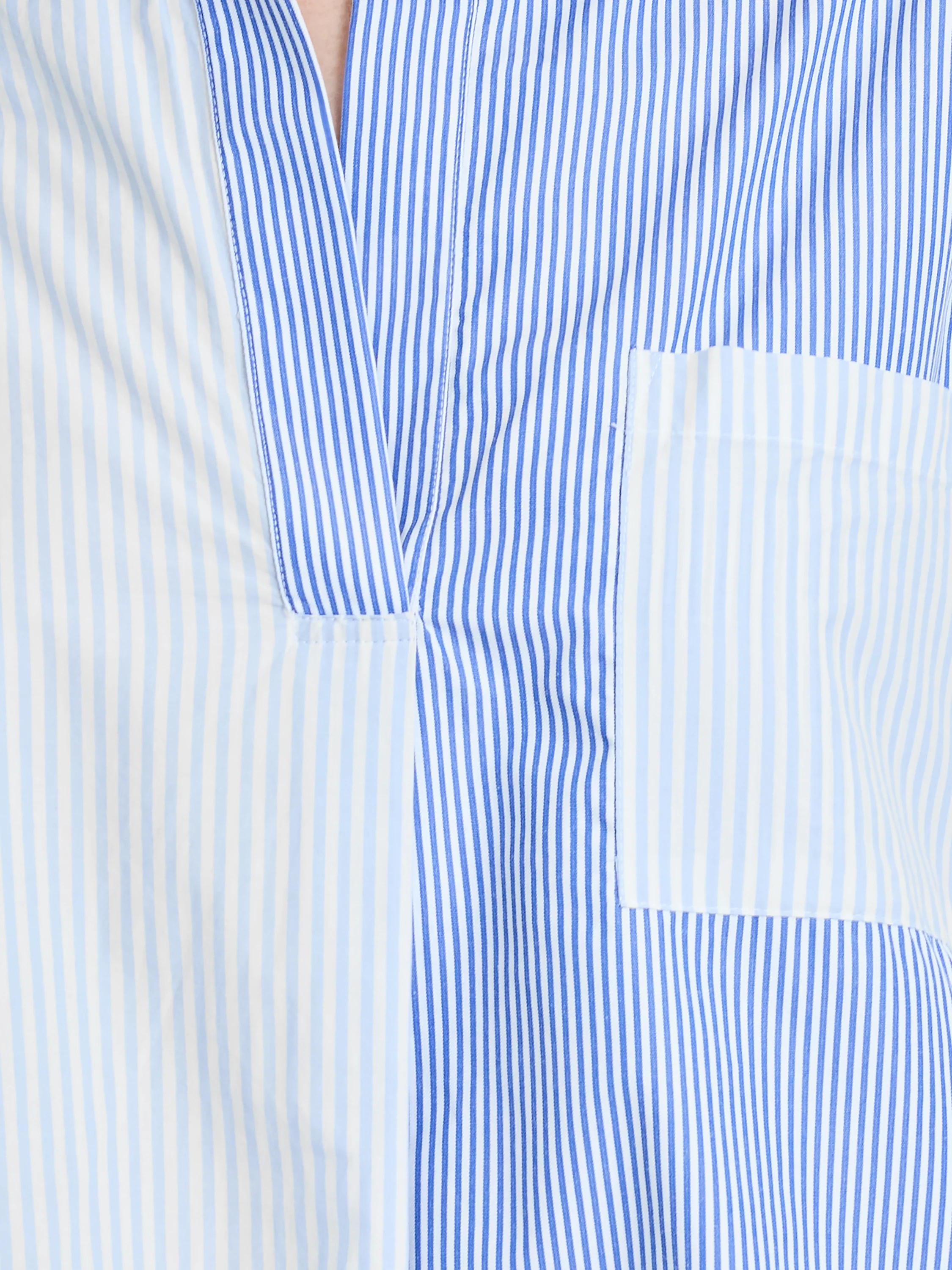 STRIPE SHIRTING POPOVER SHIRT - Image 3