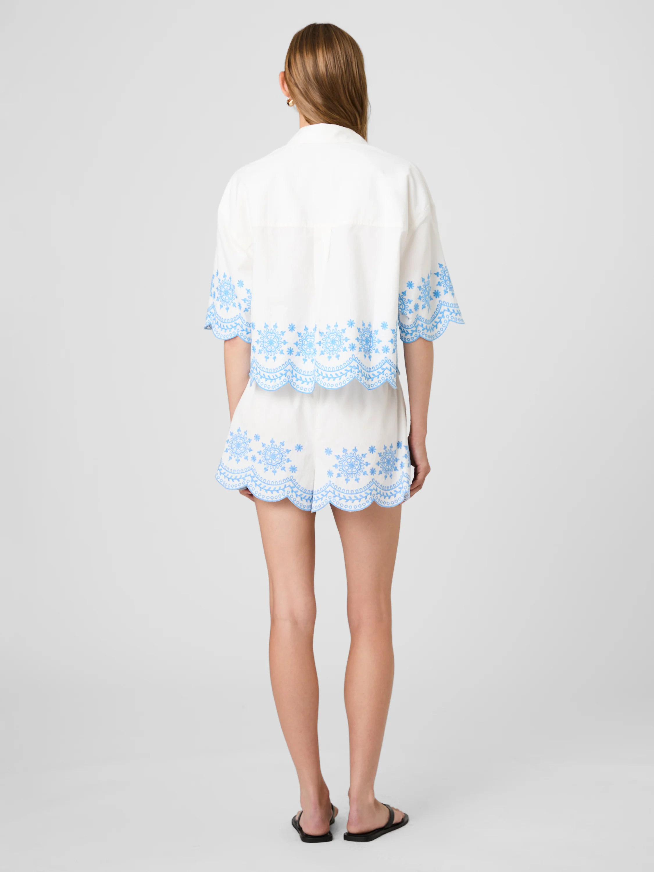 ALISSA COTTON EMBROIDERED POPOVER - Image 6