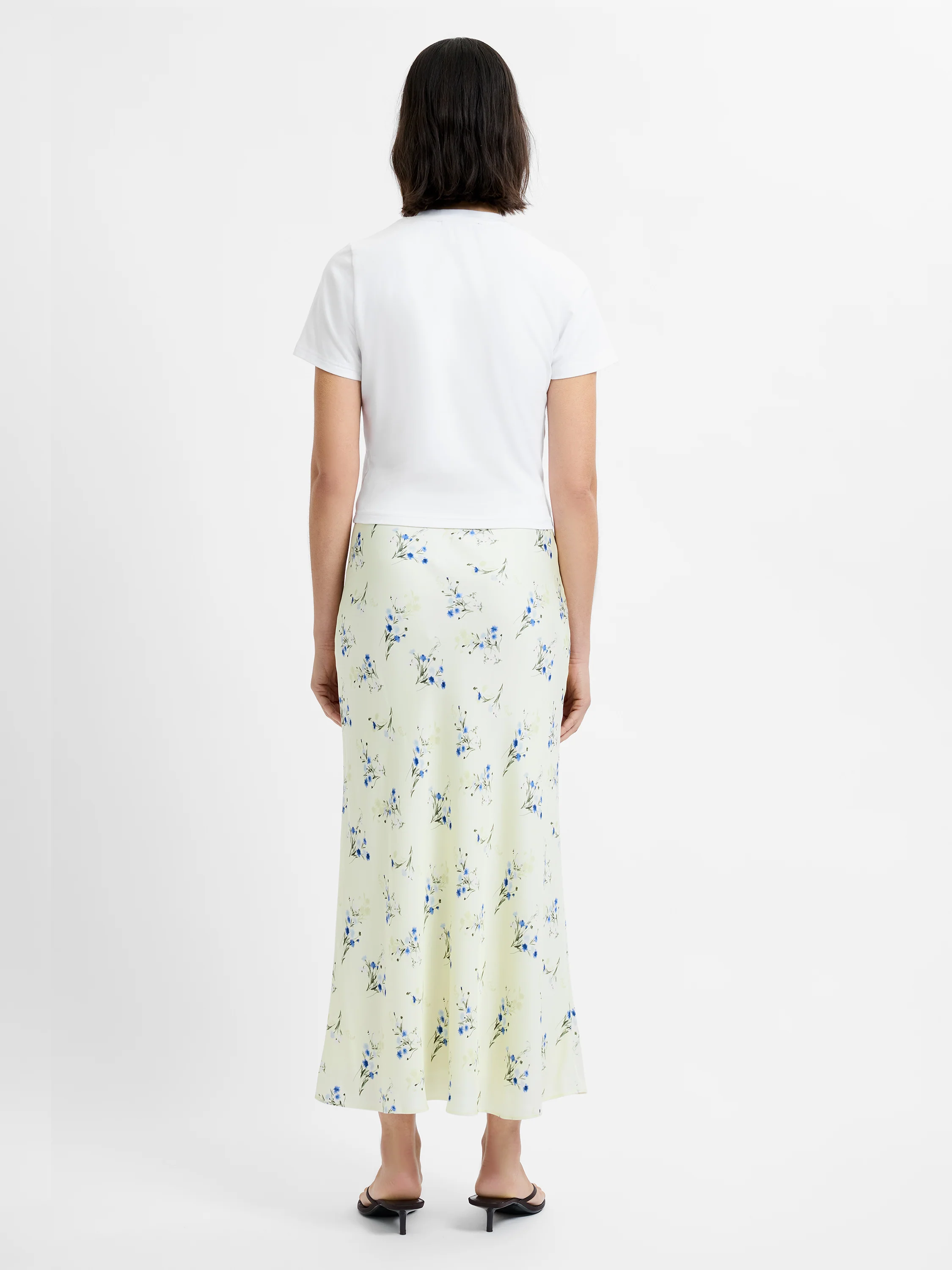 HARPER FLEUR BIAS MIDI SKIRT - Image 4