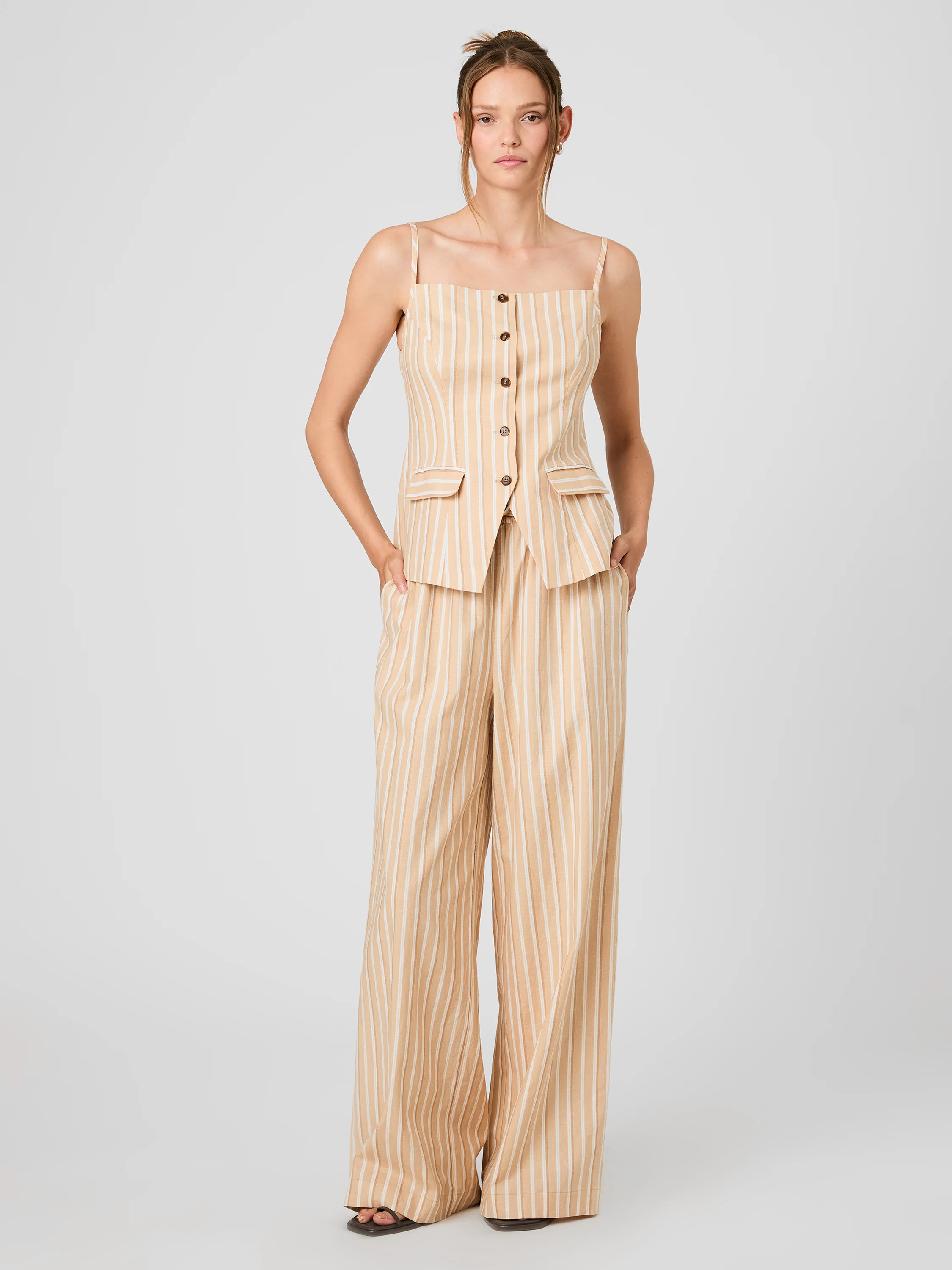 ASPEN LINEN DRAWSTRING PANTS