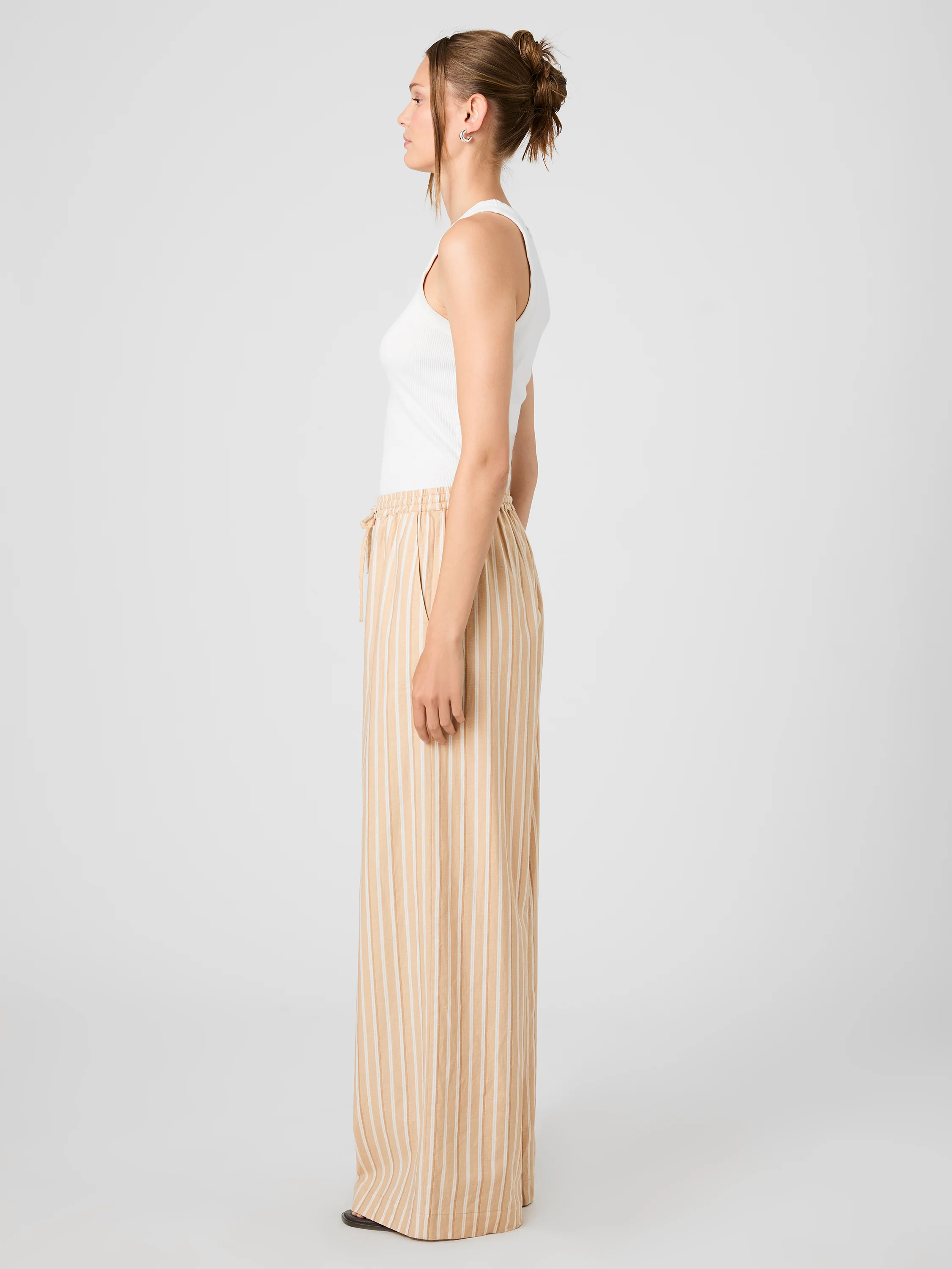 ASPEN LINEN DRAWSTRING PANTS - Image 4