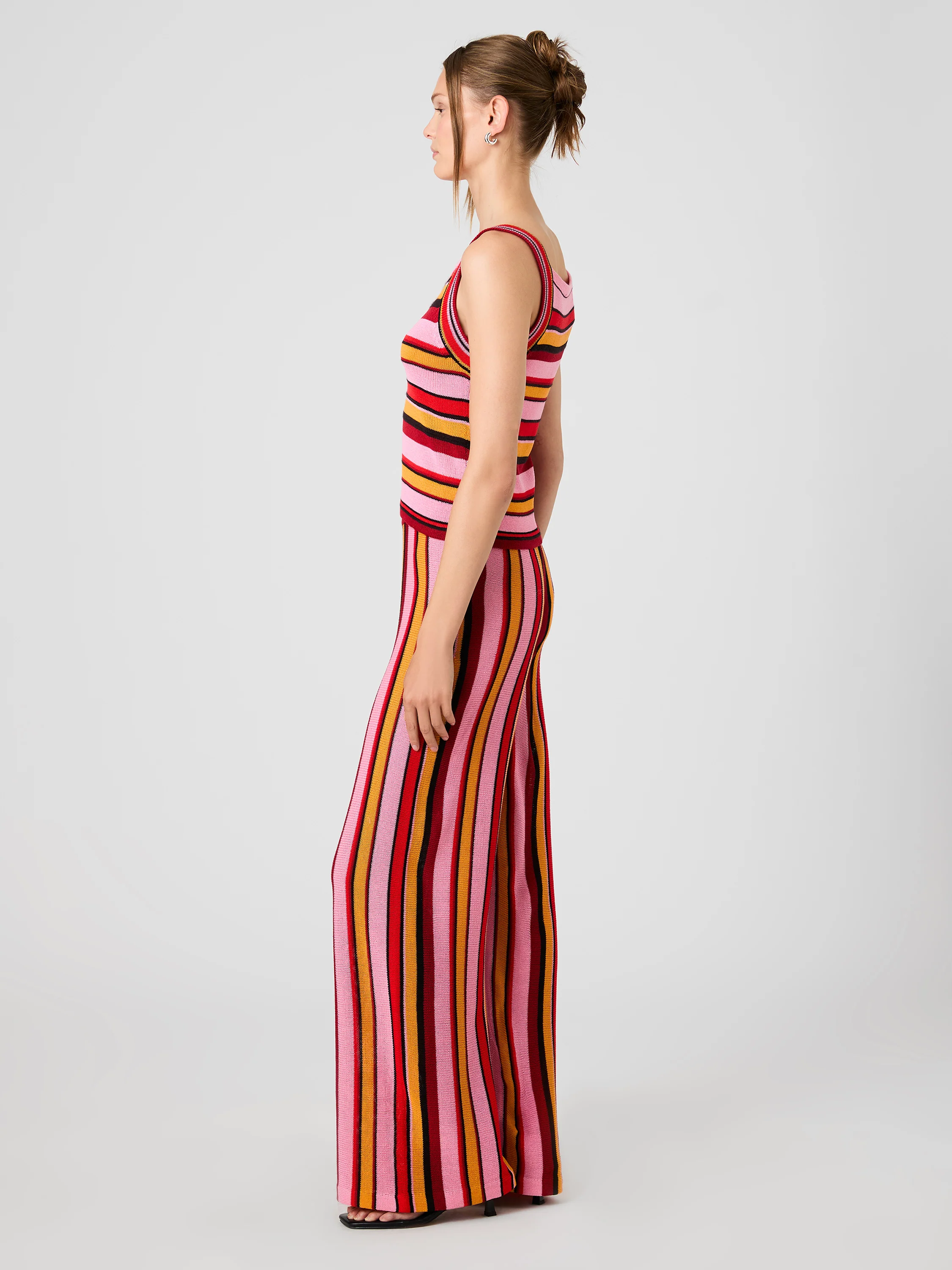 MOTLEY KNIT SLEEVELESS TOP - Image 3