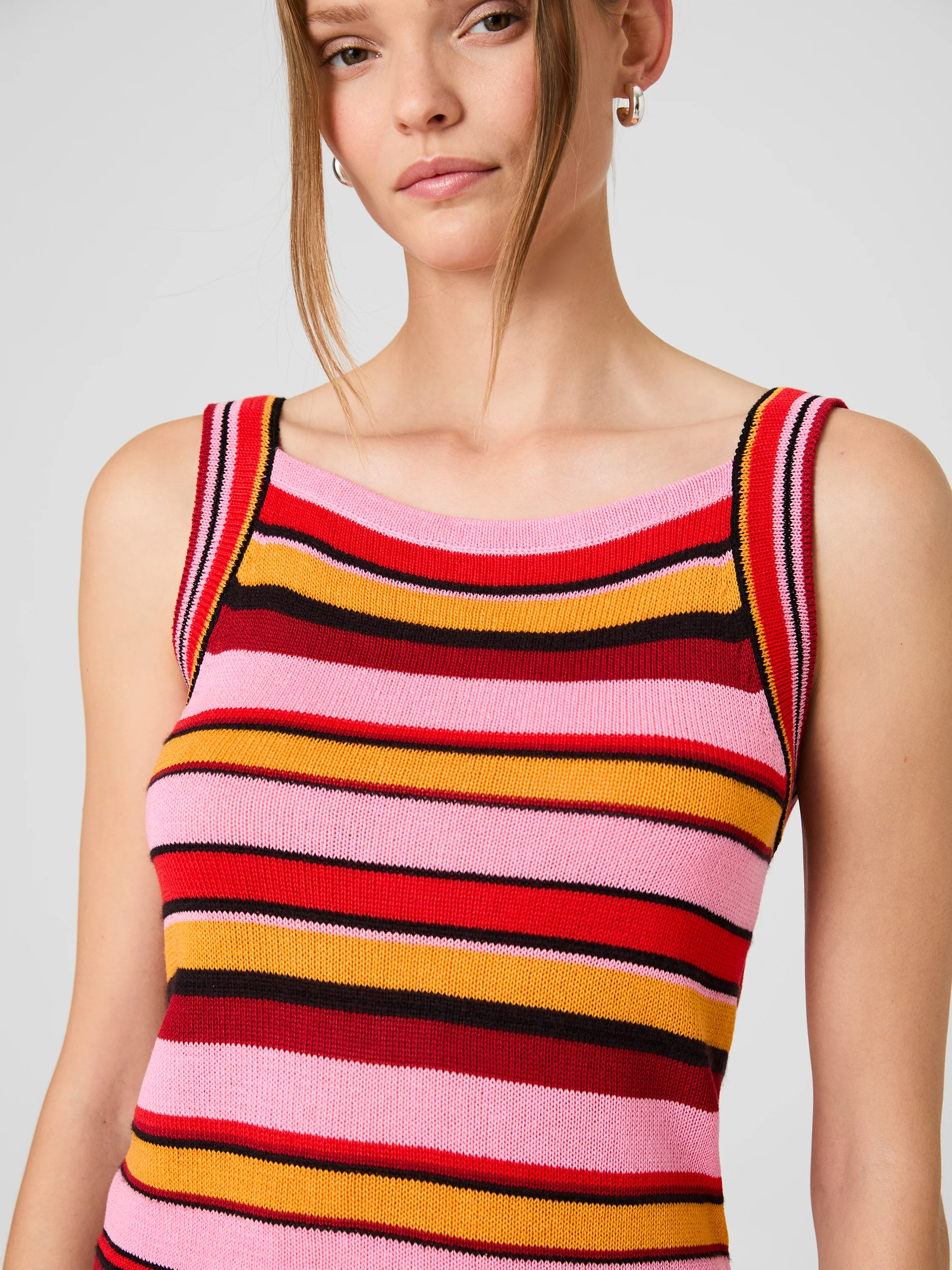 MOTLEY KNIT SLEEVELESS TOP - Image 4