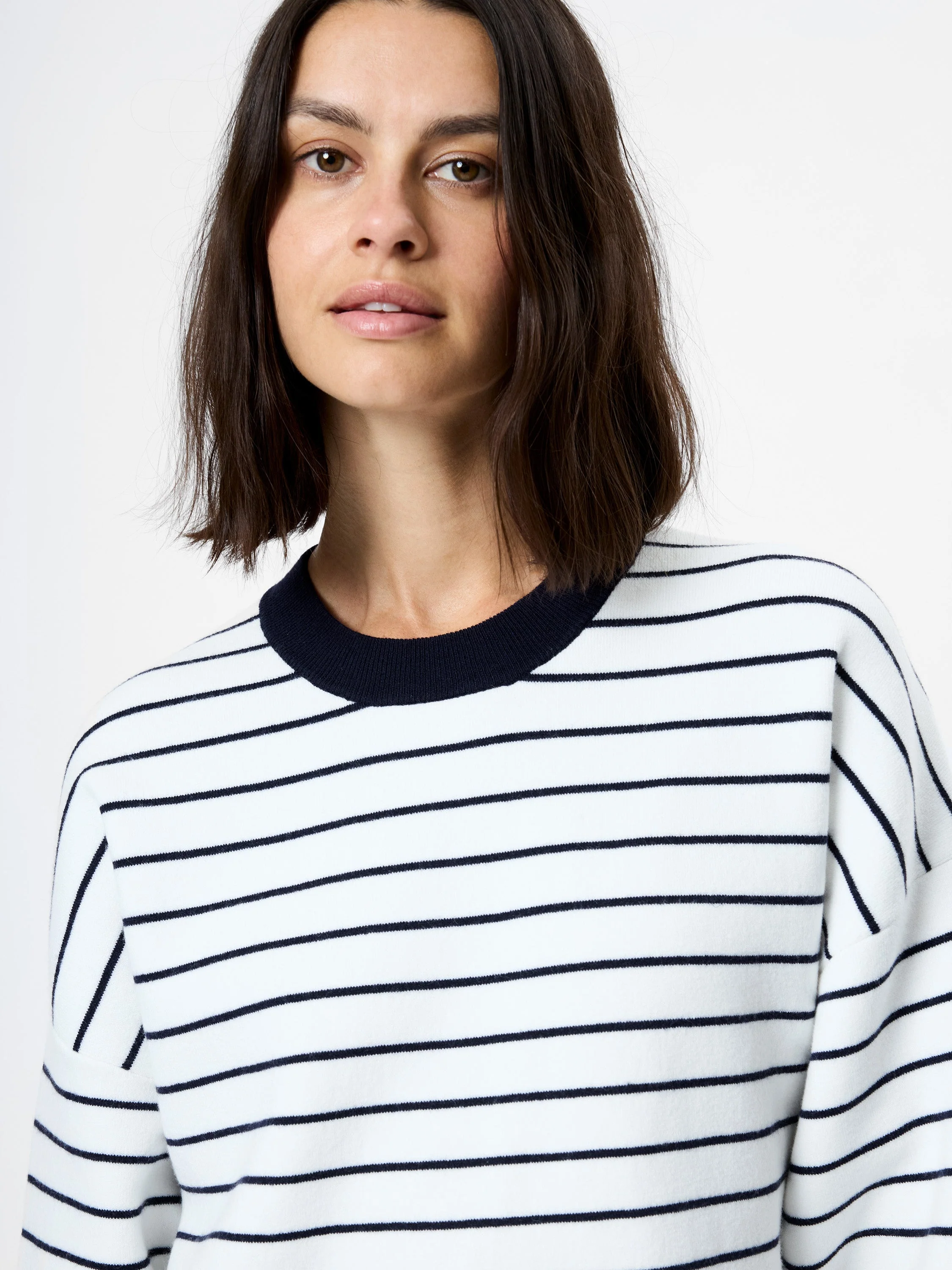 MARLEY KNIT STRIPED CREW NECK - Image 3