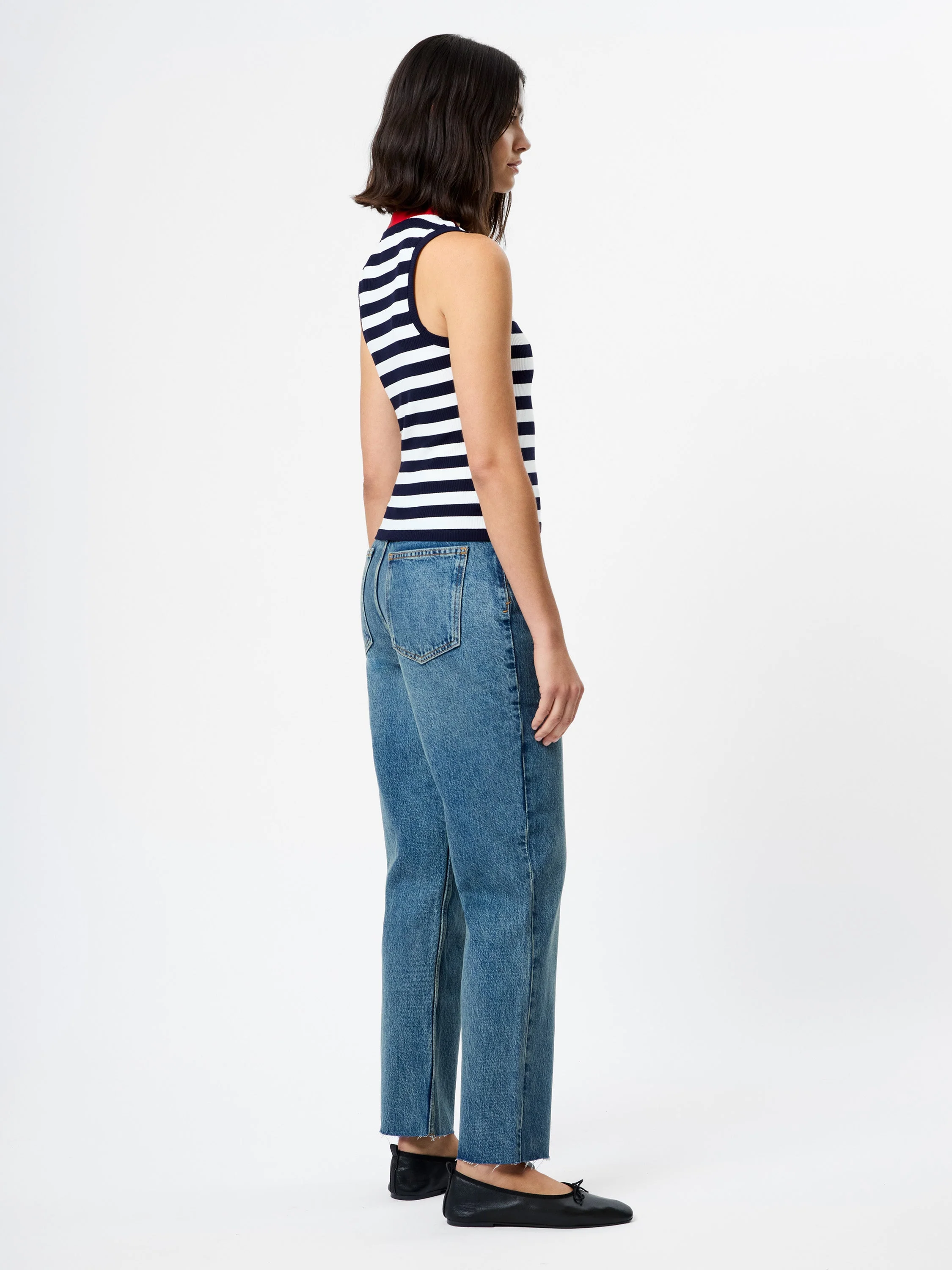 ESMAE RIB KNIT SLEEVELESS TOP - Image 3