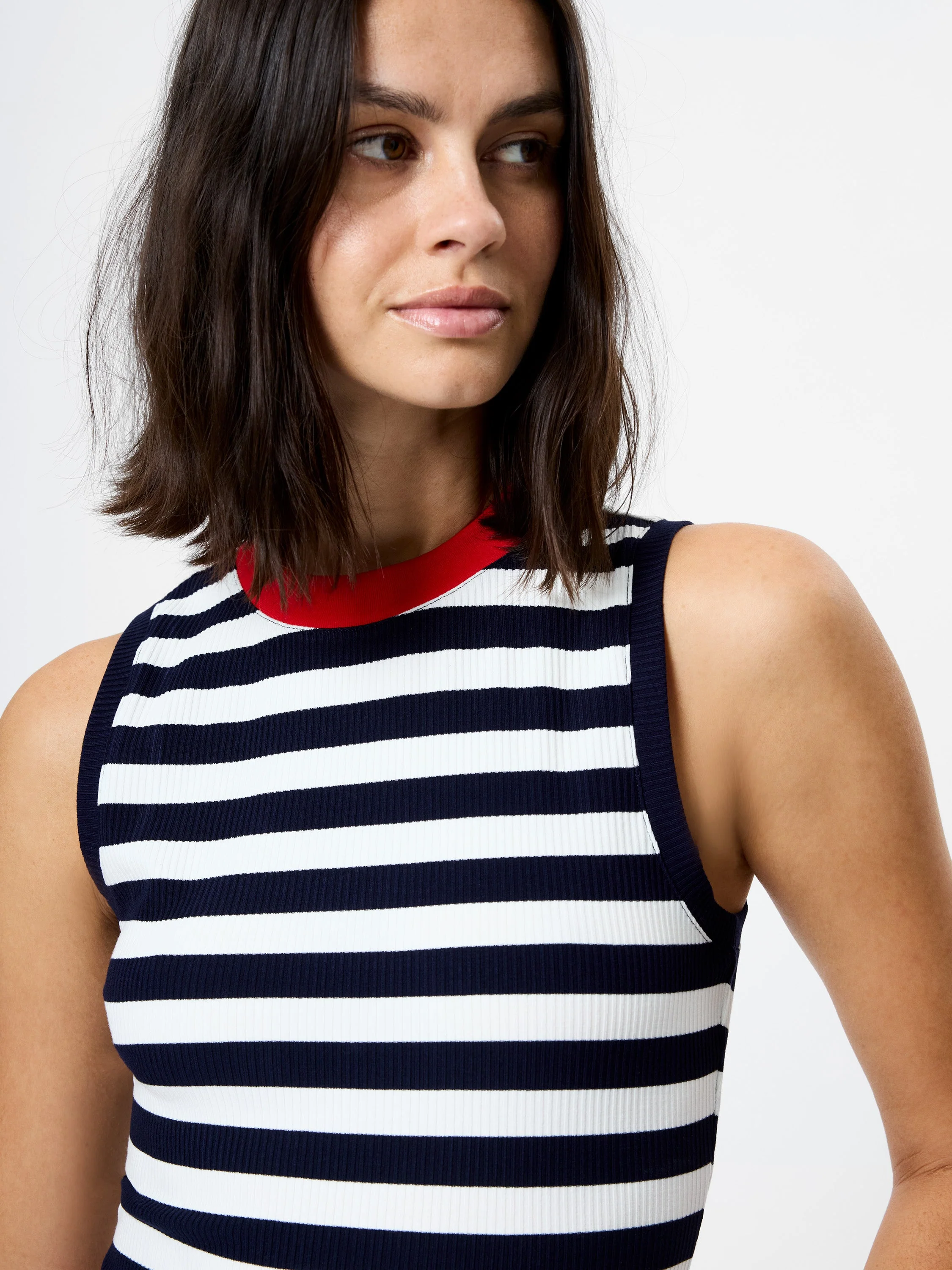 ESMAE RIB KNIT SLEEVELESS TOP - Image 4