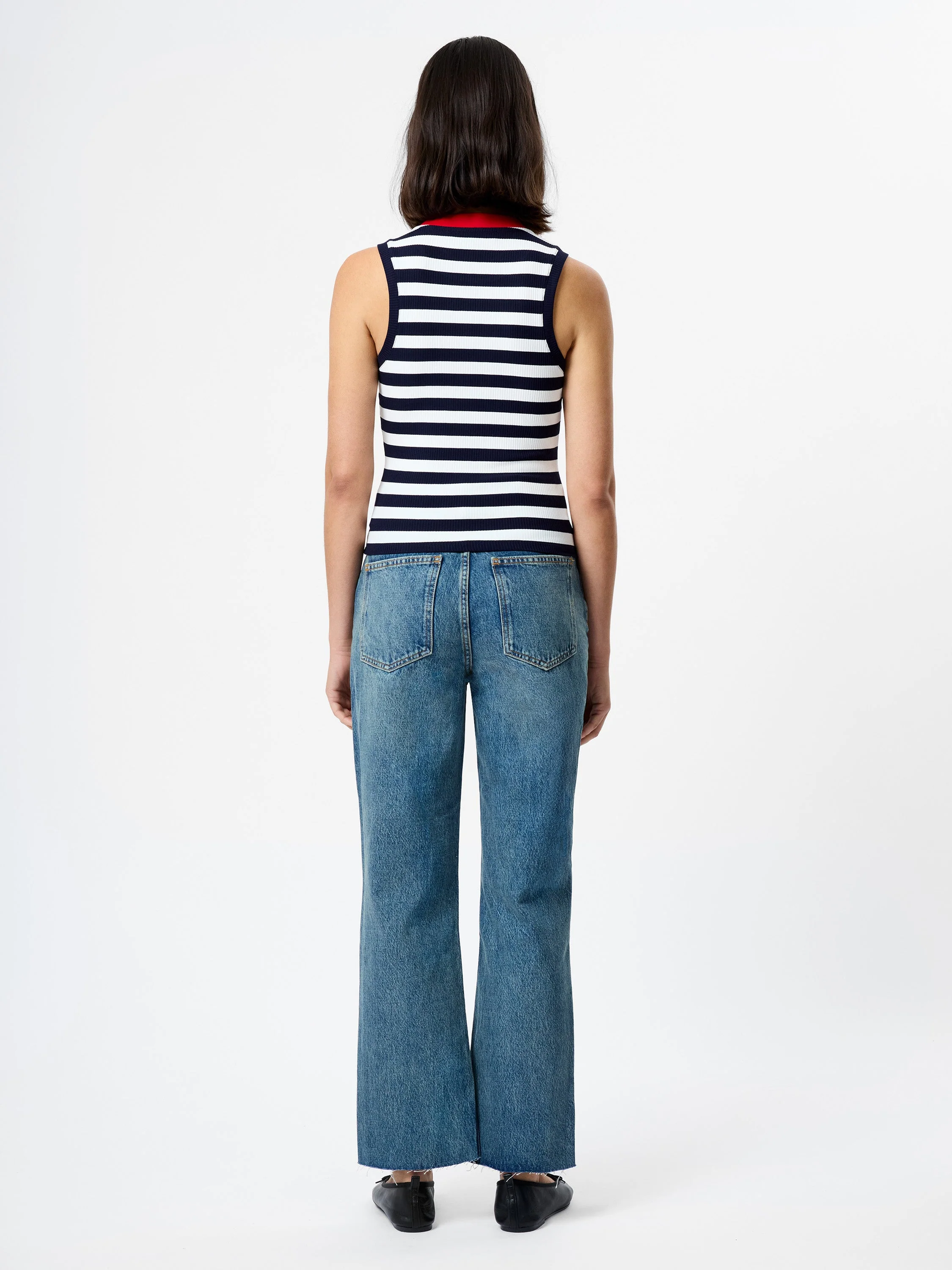 ESMAE RIB KNIT SLEEVELESS TOP - Image 5