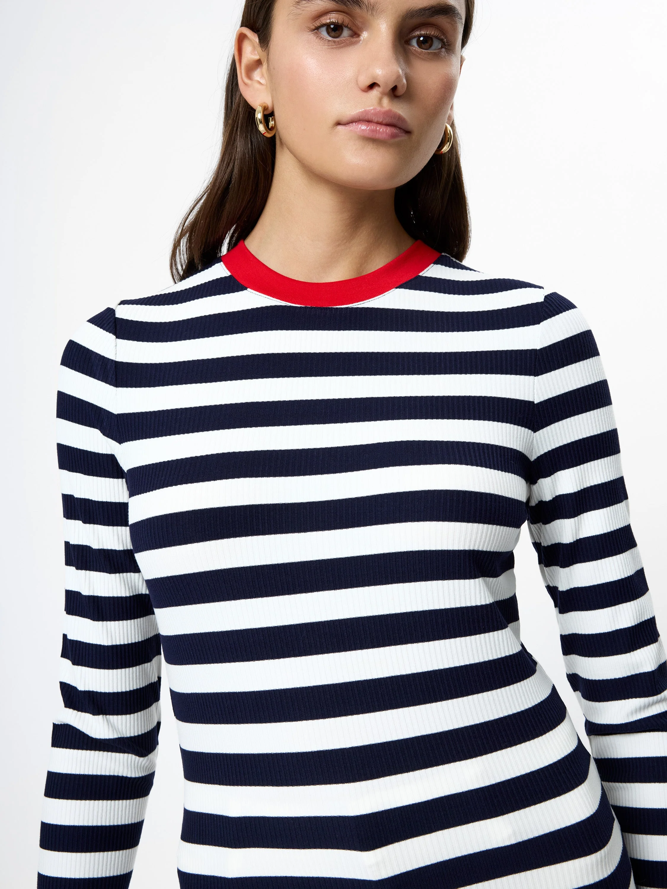 ESMAE RIB KNIT CREW NECK TOP - Image 4