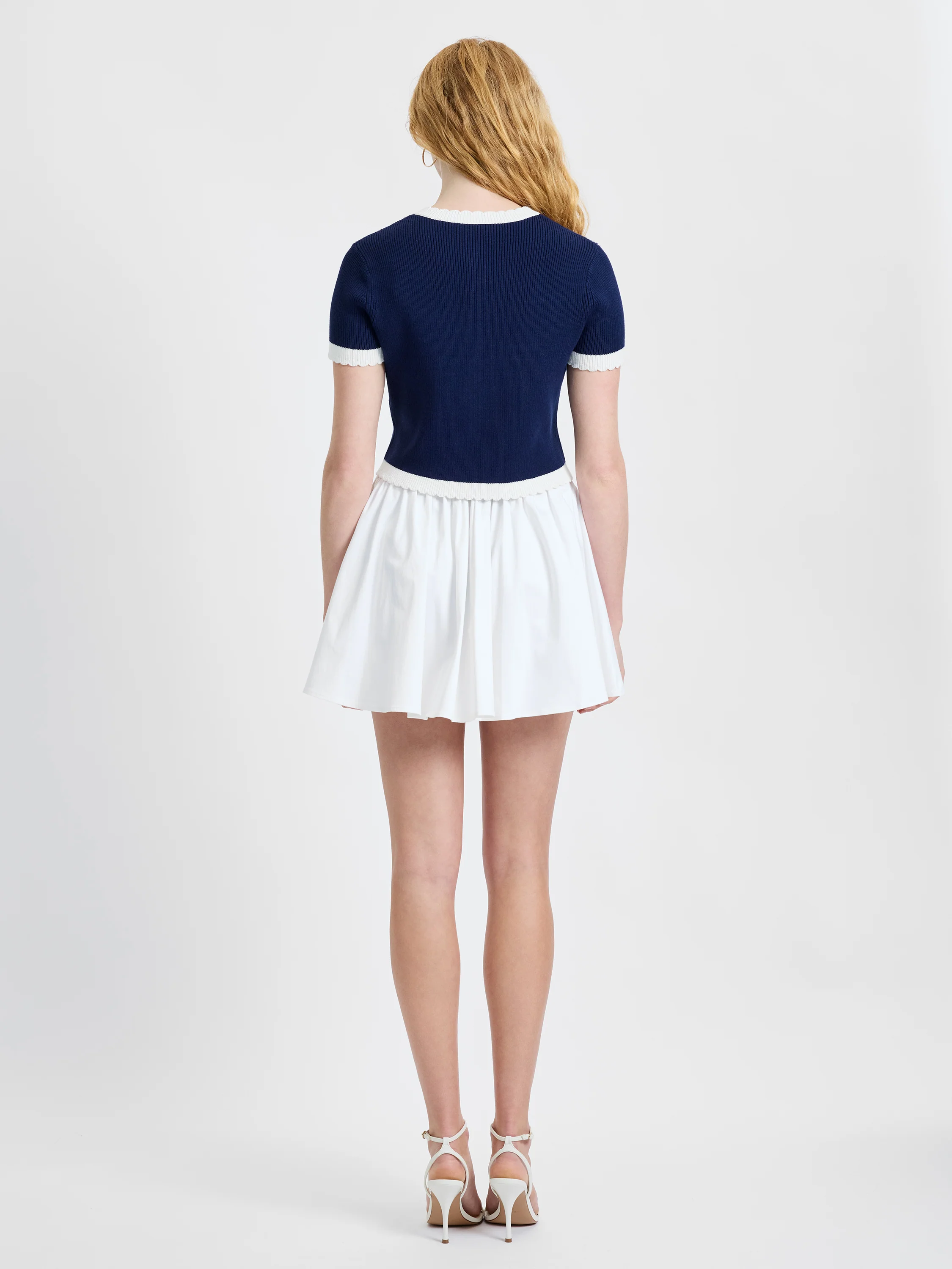 BENNET RIB KNIT SHORT SLEEVE TOP - Image 4