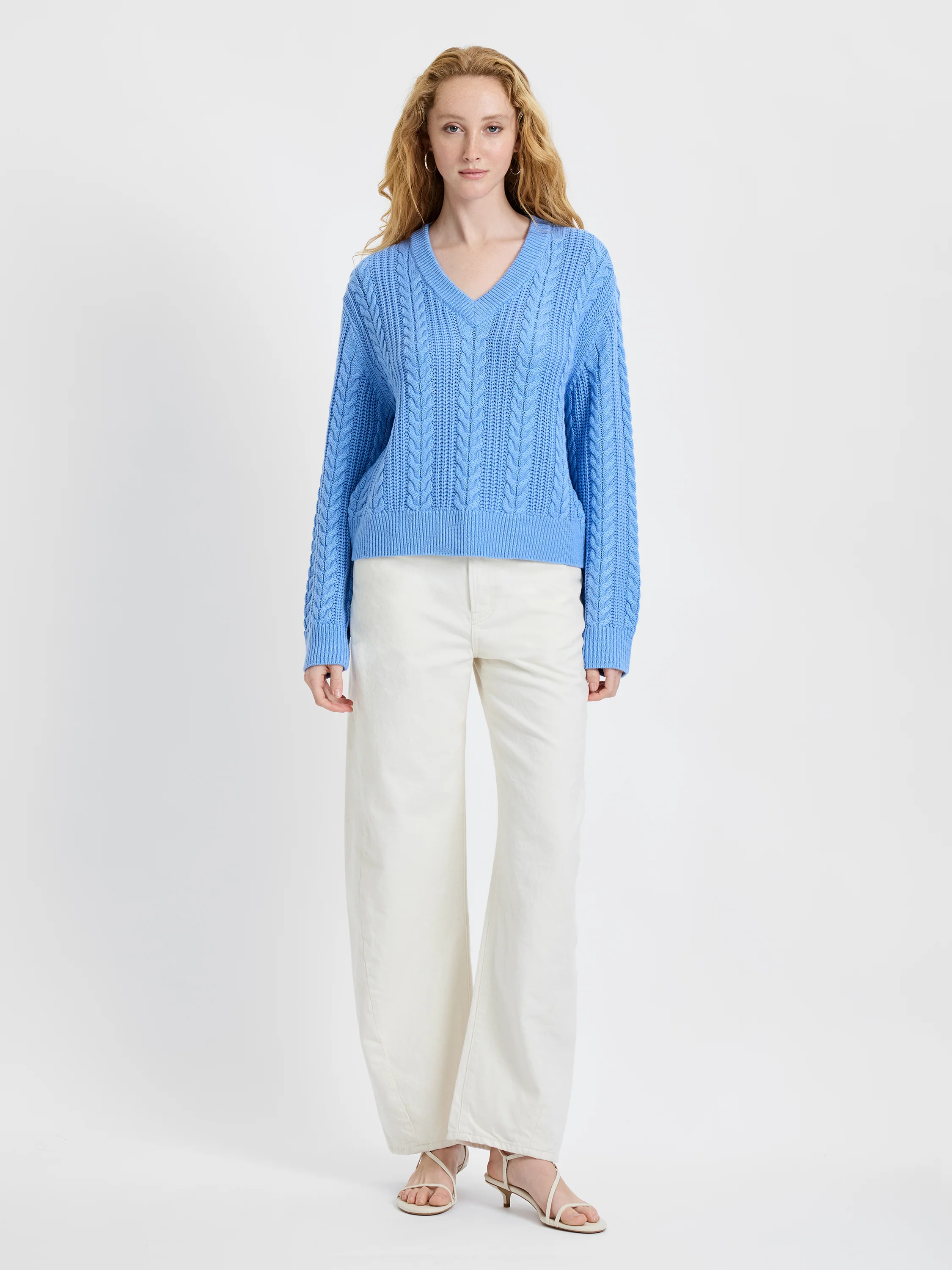 RYLAND KNIT STRIPE PULLOVER - Image 5